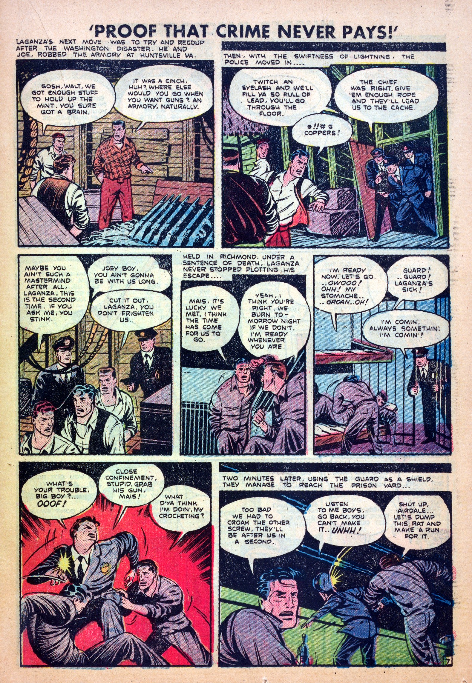 Read online Murder Incorporated (1948) comic -  Issue #7 - 19