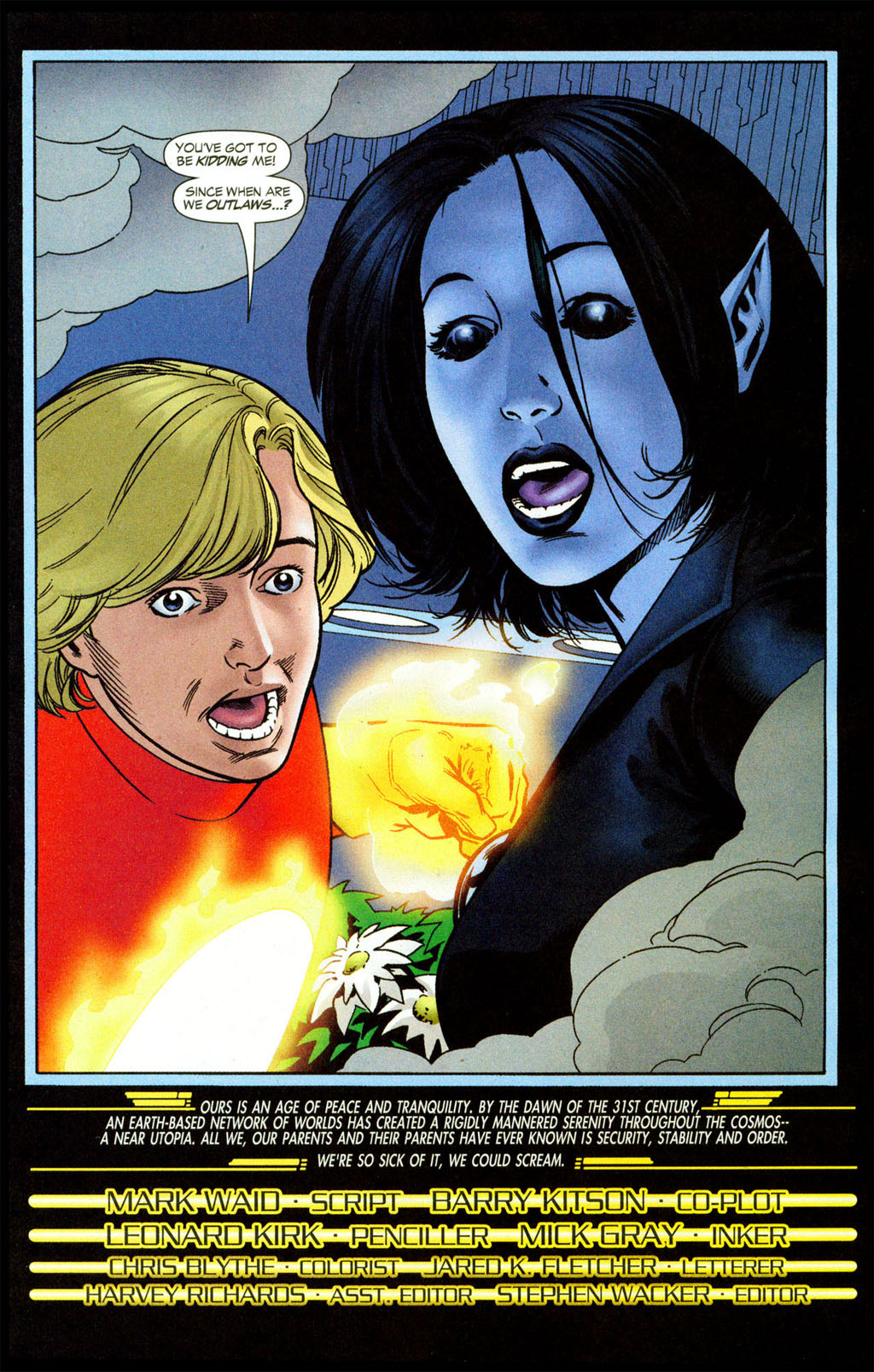 Read online Legion of Super-Heroes (2005) comic -  Issue #4 - 5
