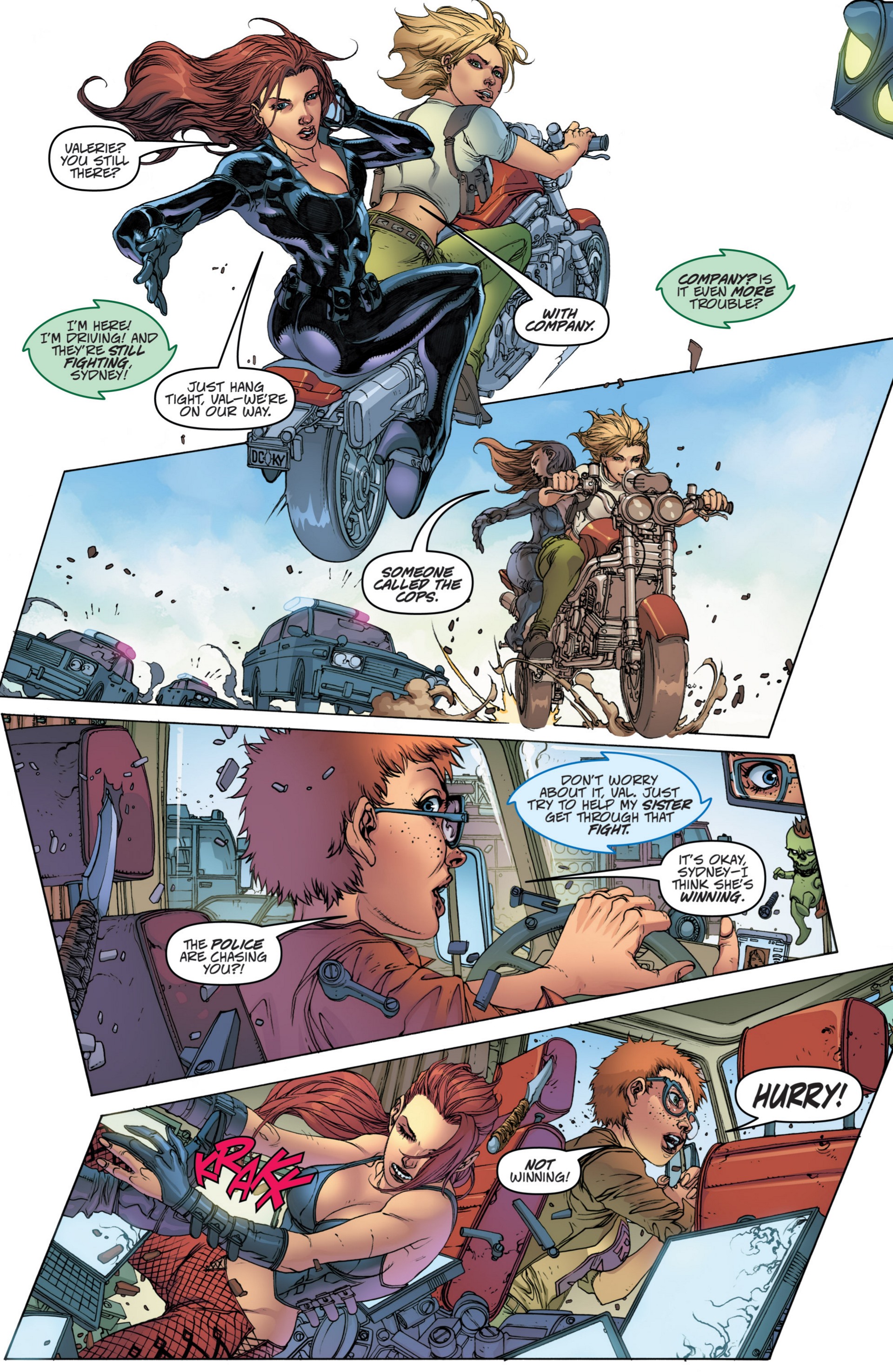 Read online Danger Girl: The Chase comic -  Issue #2 - 14