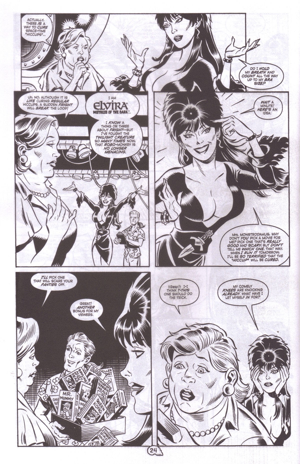 Read online Elvira, Mistress of the Dark comic -  Issue #166 - 22