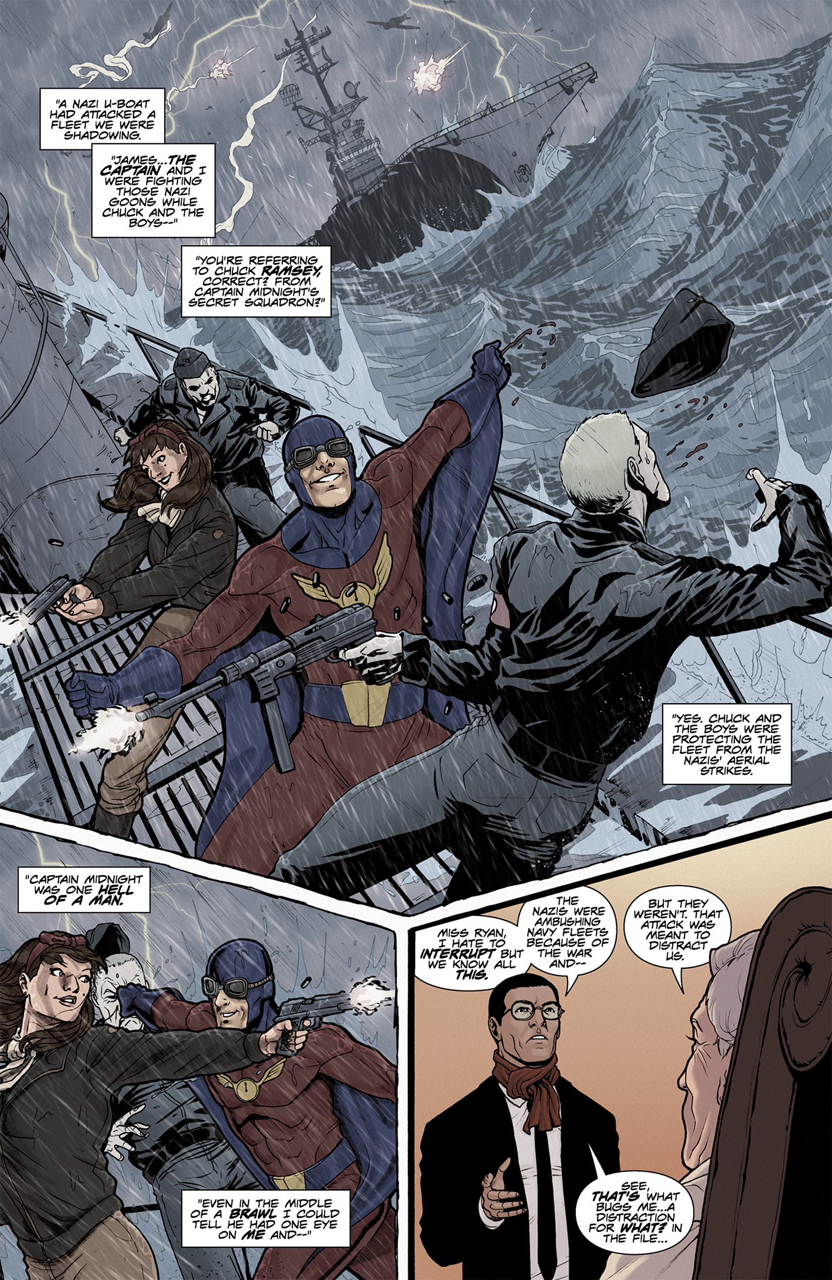 Read online Captain Midnight comic -  Issue #0 - 20