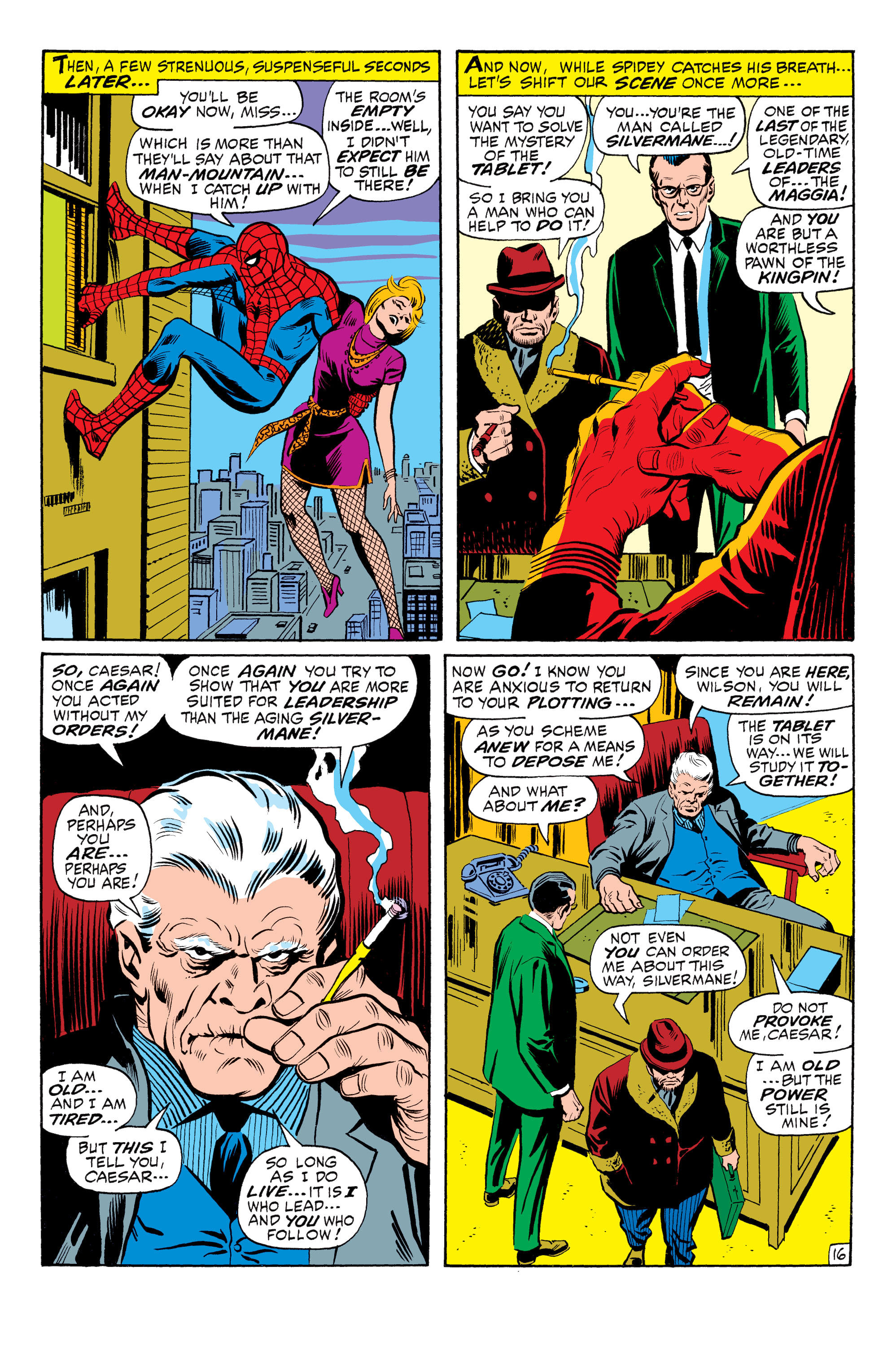 Read online Amazing Spider-Man Epic Collection comic -  Issue # The Secret of the Petrified Tablet (Part 2) - 75