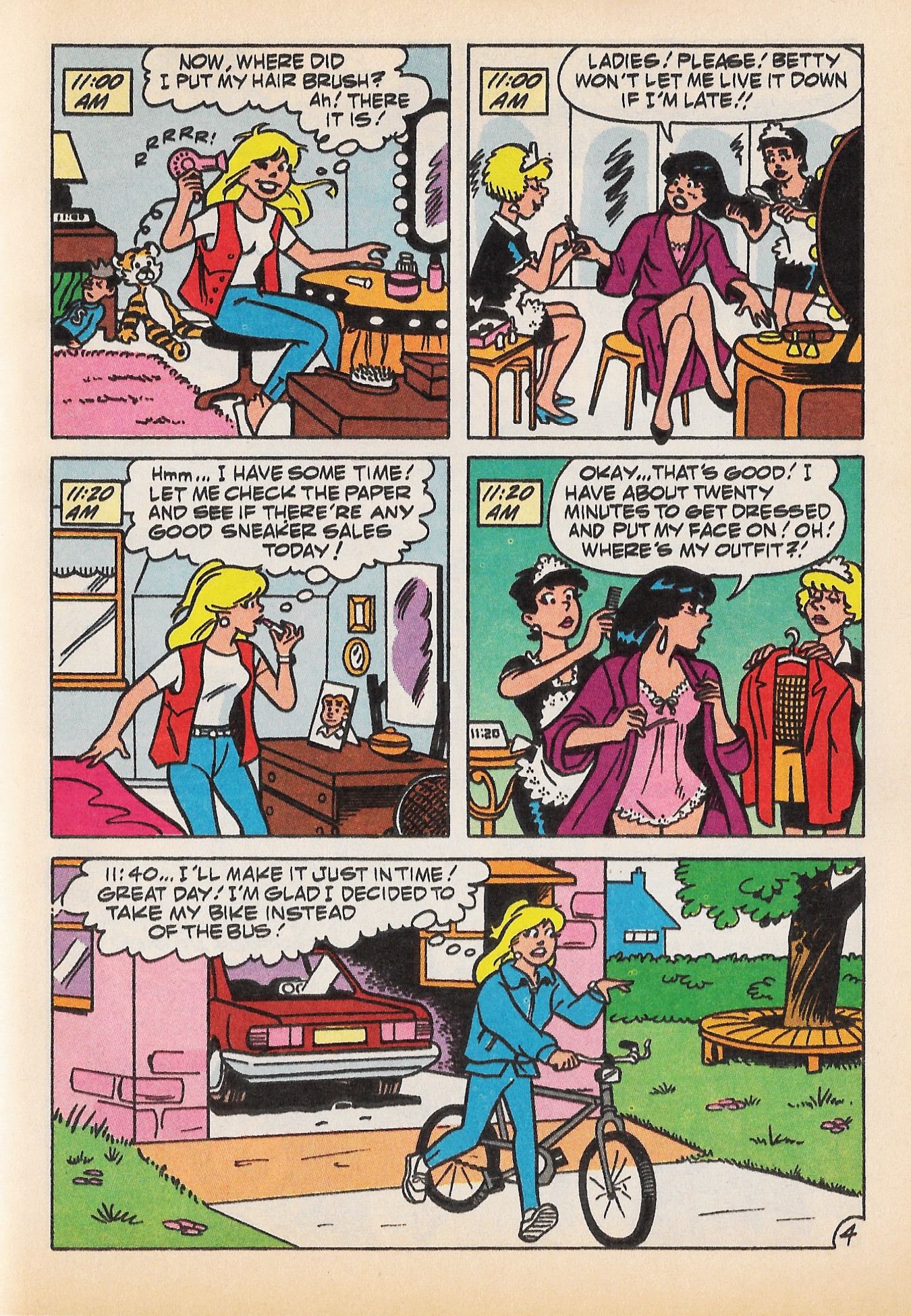 Read online Betty and Veronica Digest Magazine comic -  Issue #77 - 89
