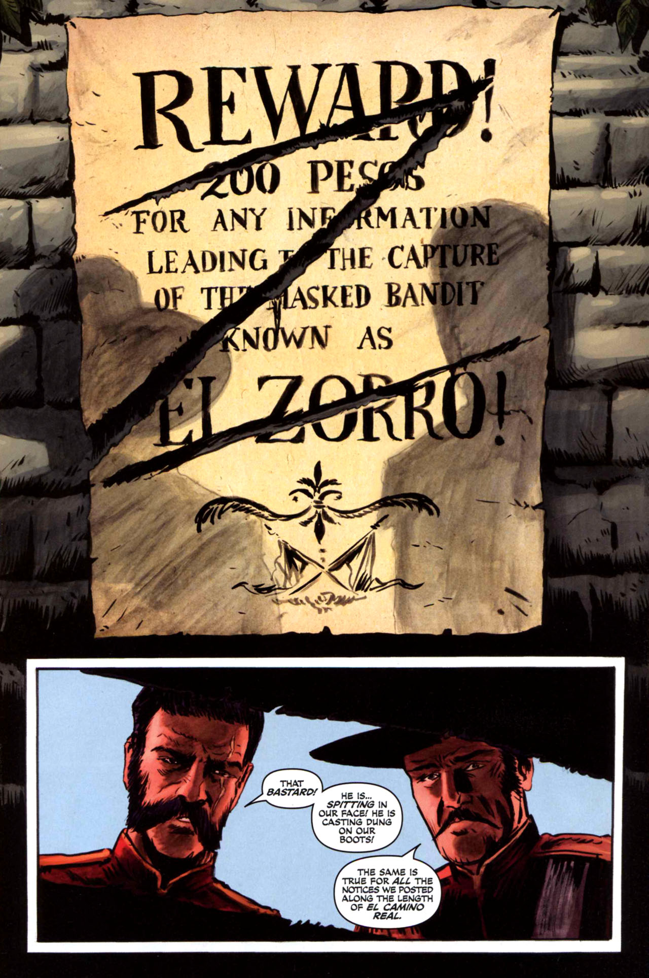 Read online Zorro (2008) comic -  Issue #6 - 3