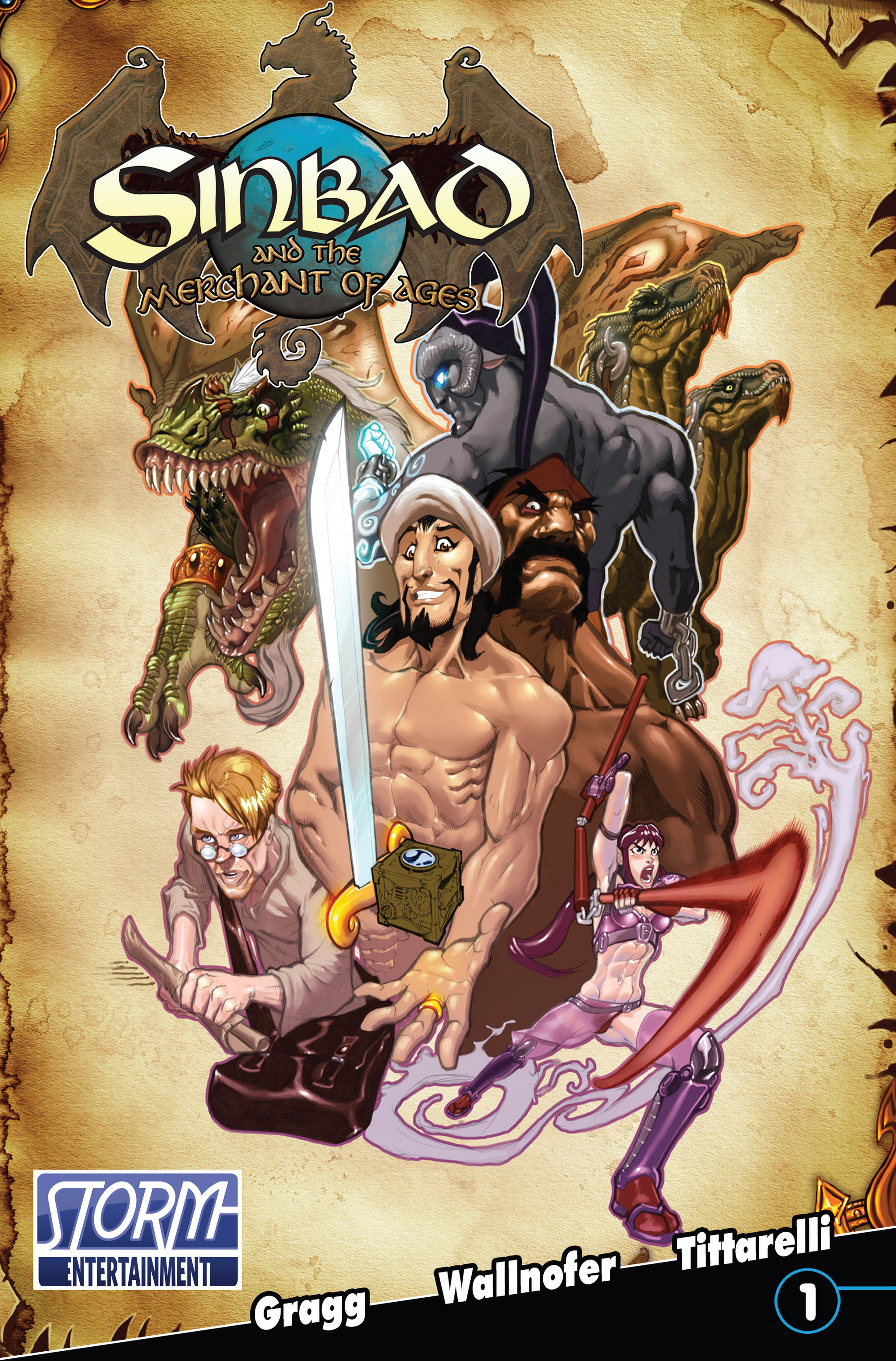 Read online Sinbad And The Merchant Of Ages comic -  Issue #1 - 1
