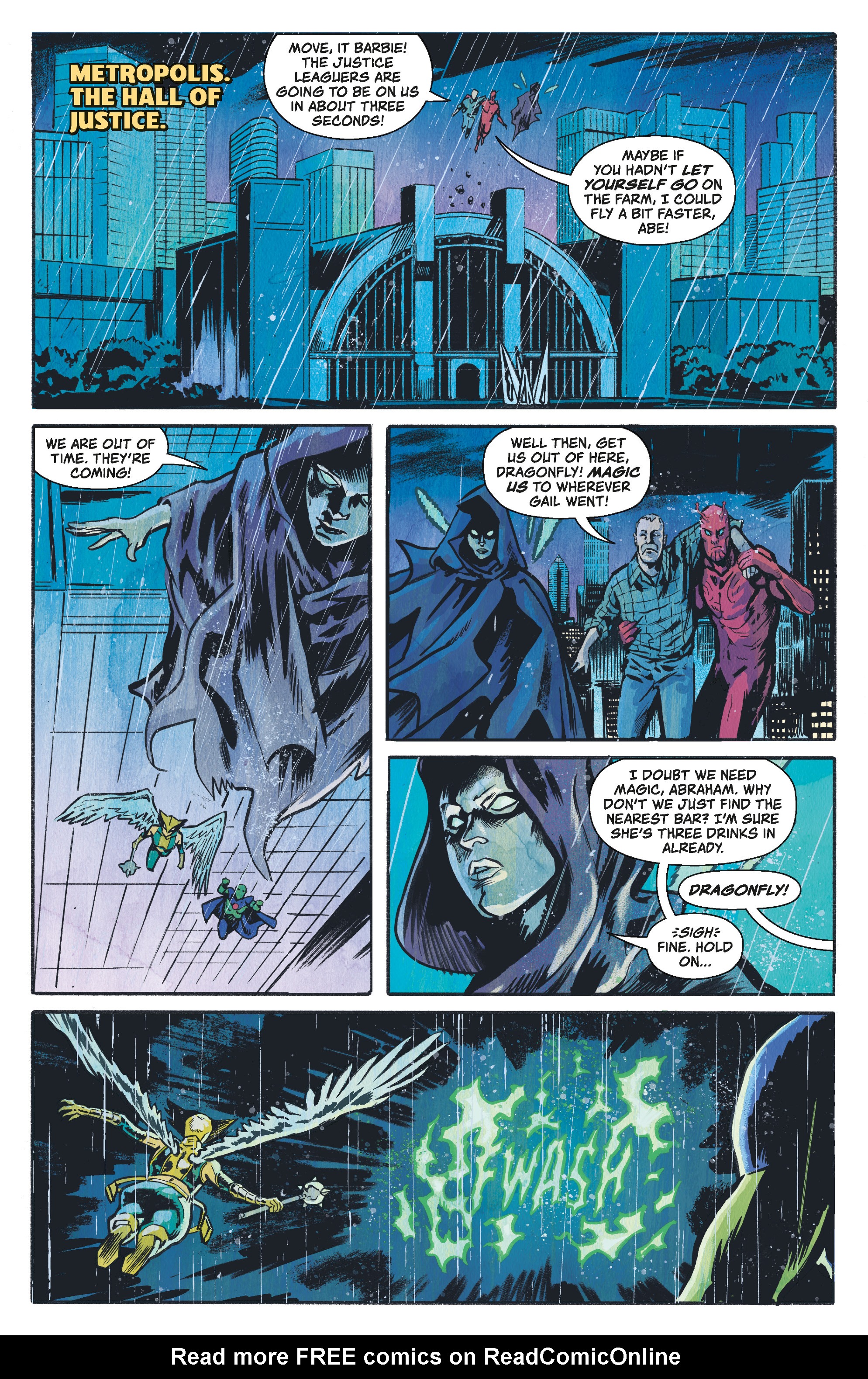 Read online Black Hammer/Justice League: Hammer of Justice! comic -  Issue #4 - 3
