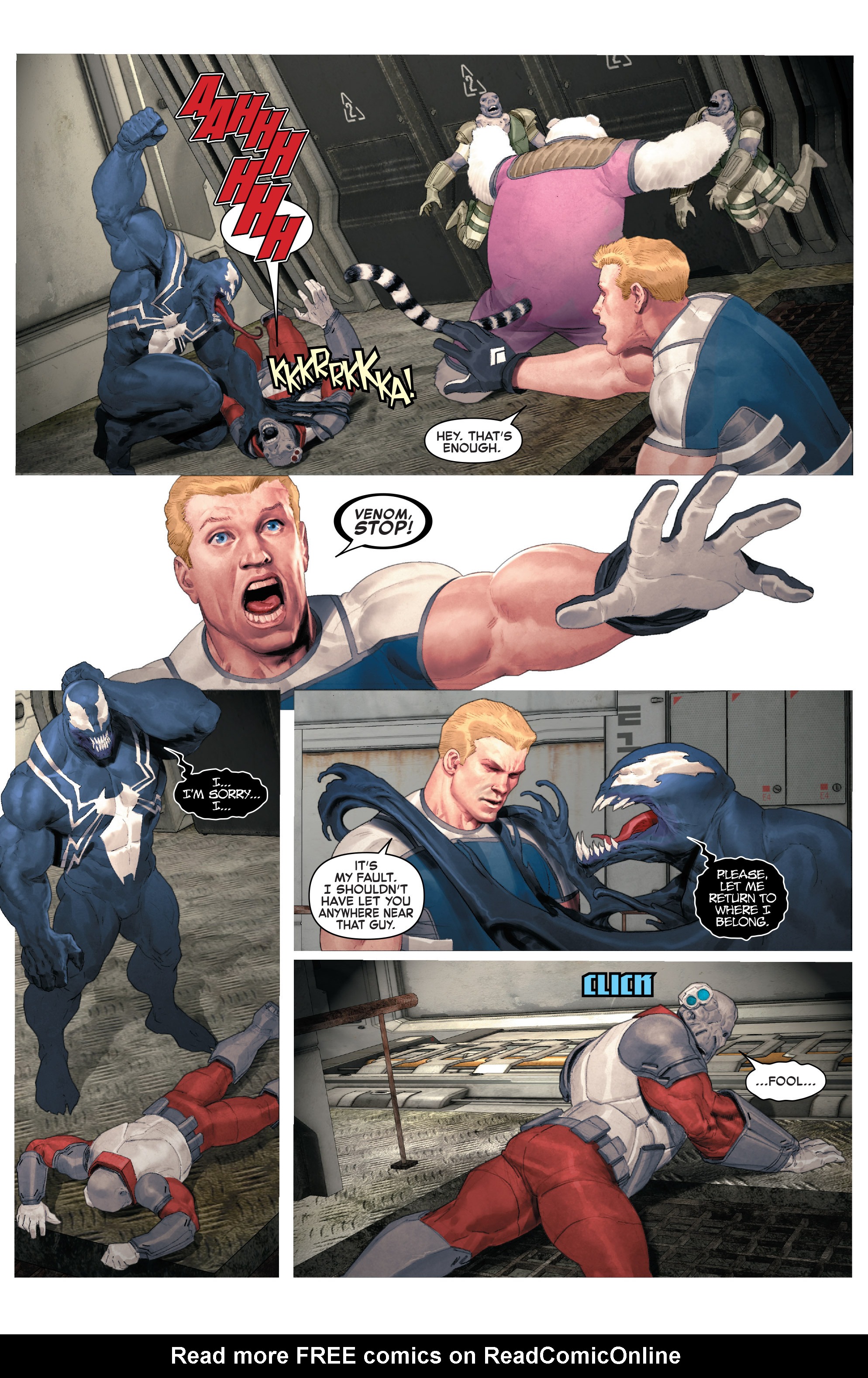 Read online Venom: Space Knight comic -  Issue #6 - 8