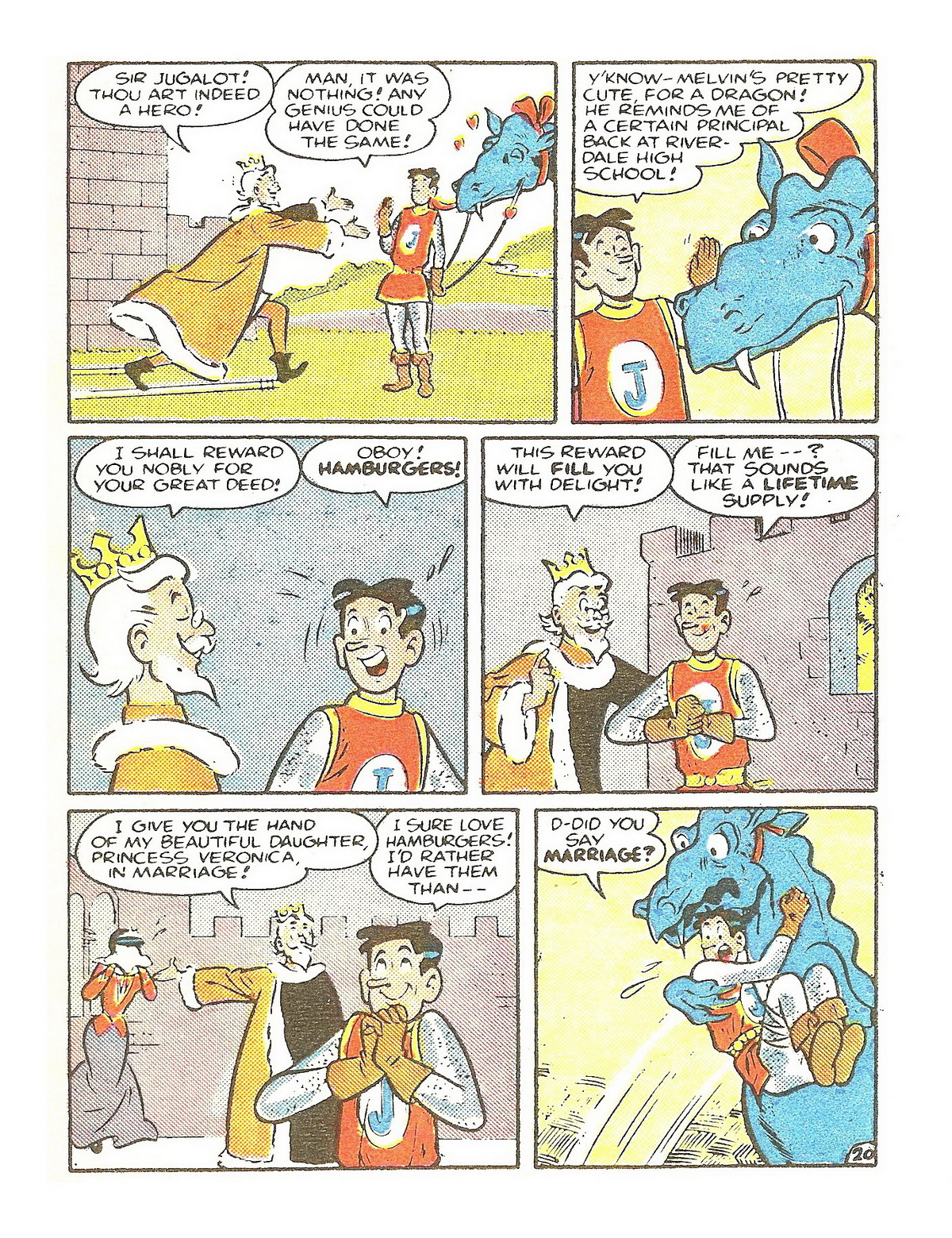 Read online Jughead's Double Digest Magazine comic -  Issue #1 - 121