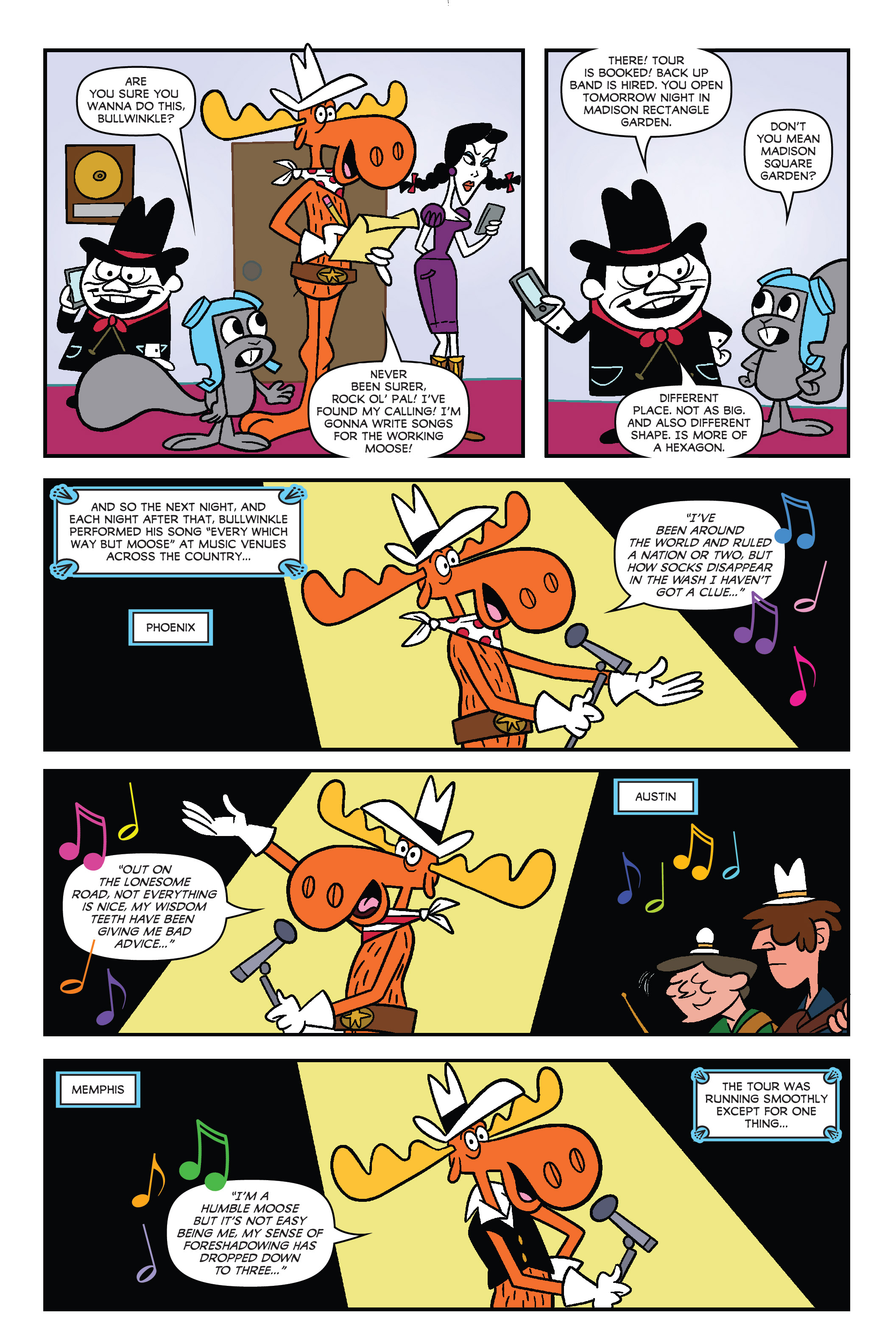 Read online The Rocky & Bullwinkle Show comic -  Issue #3 - 9