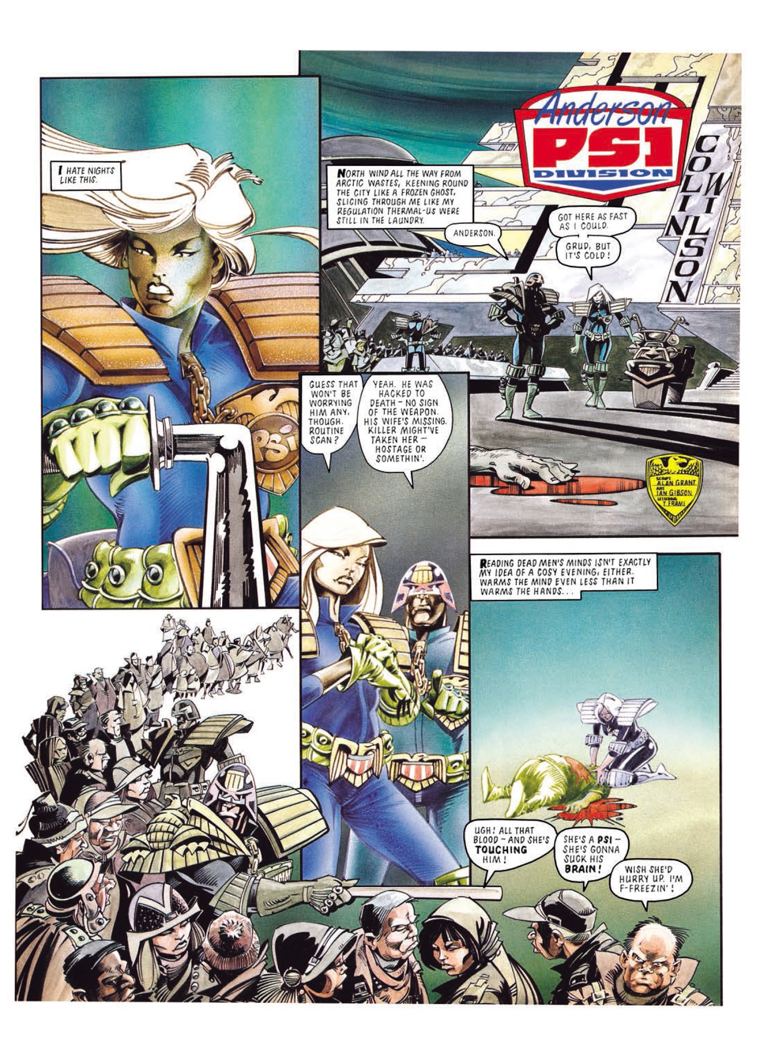 Read online Judge Anderson: The Psi Files comic -  Issue # TPB 3 - 266
