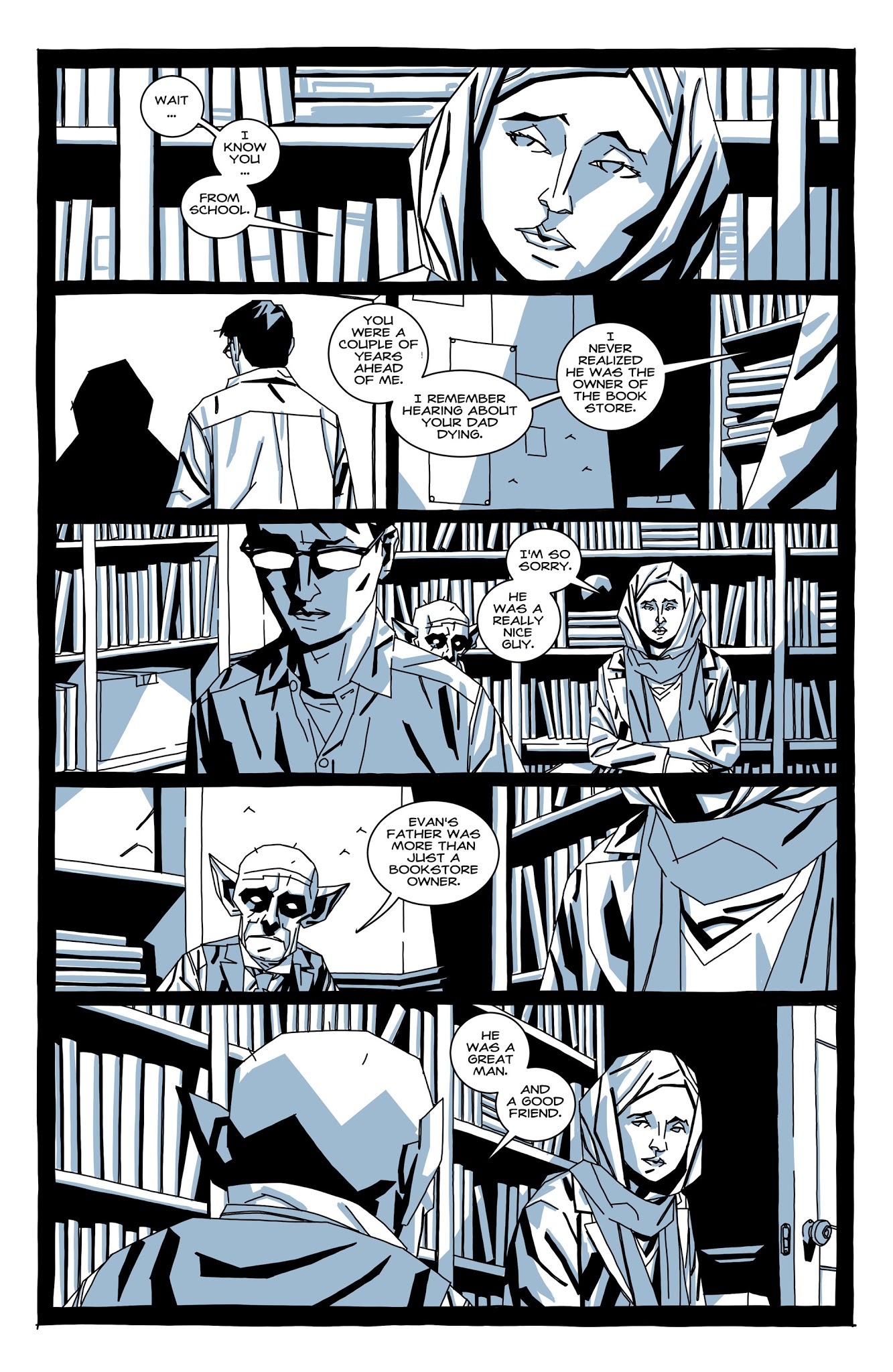 Read online The October Girl comic -  Issue #4 - 6