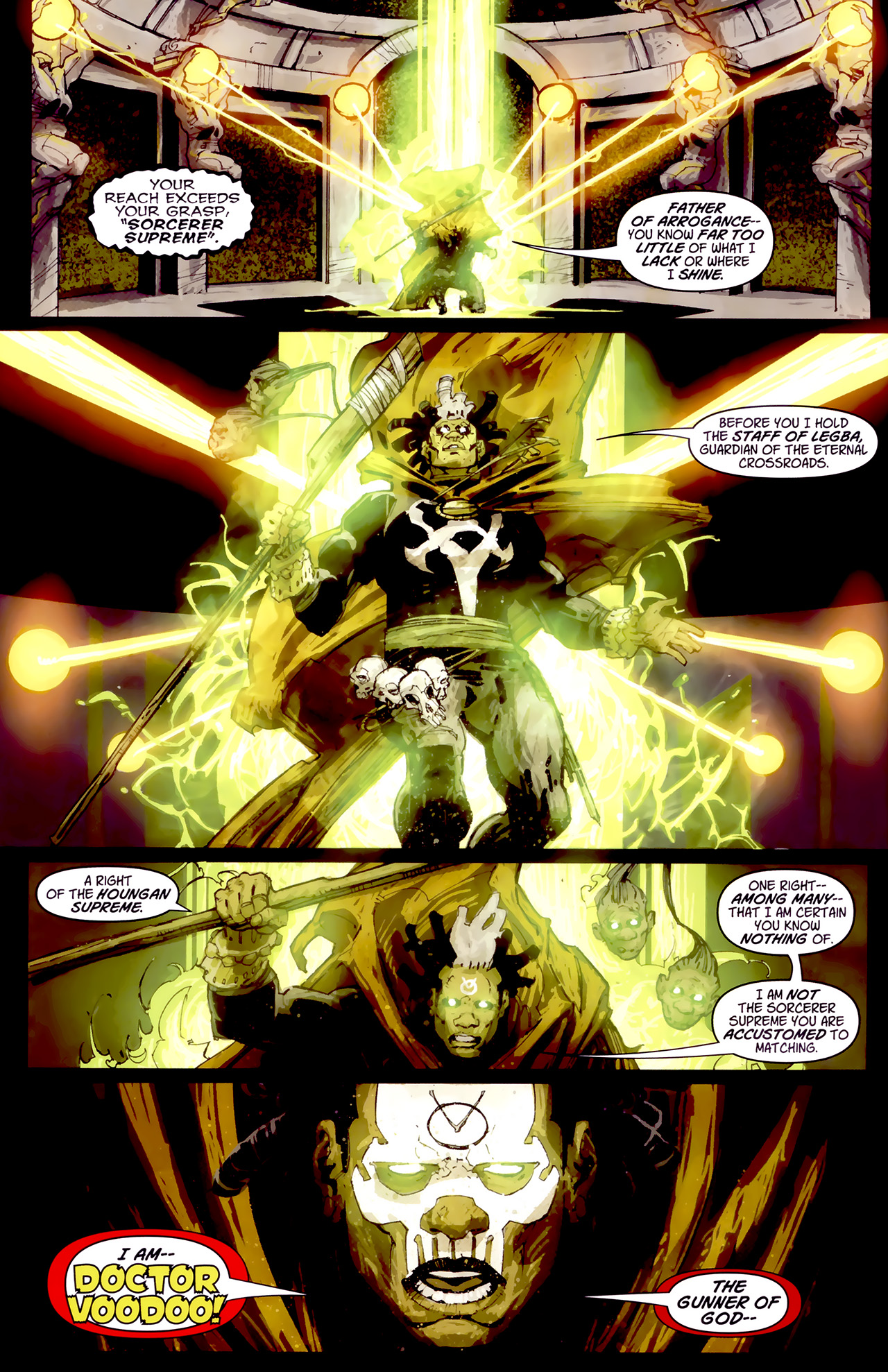 Read online Doctor Voodoo: Avenger of the Supernatural comic -  Issue #1 - 6
