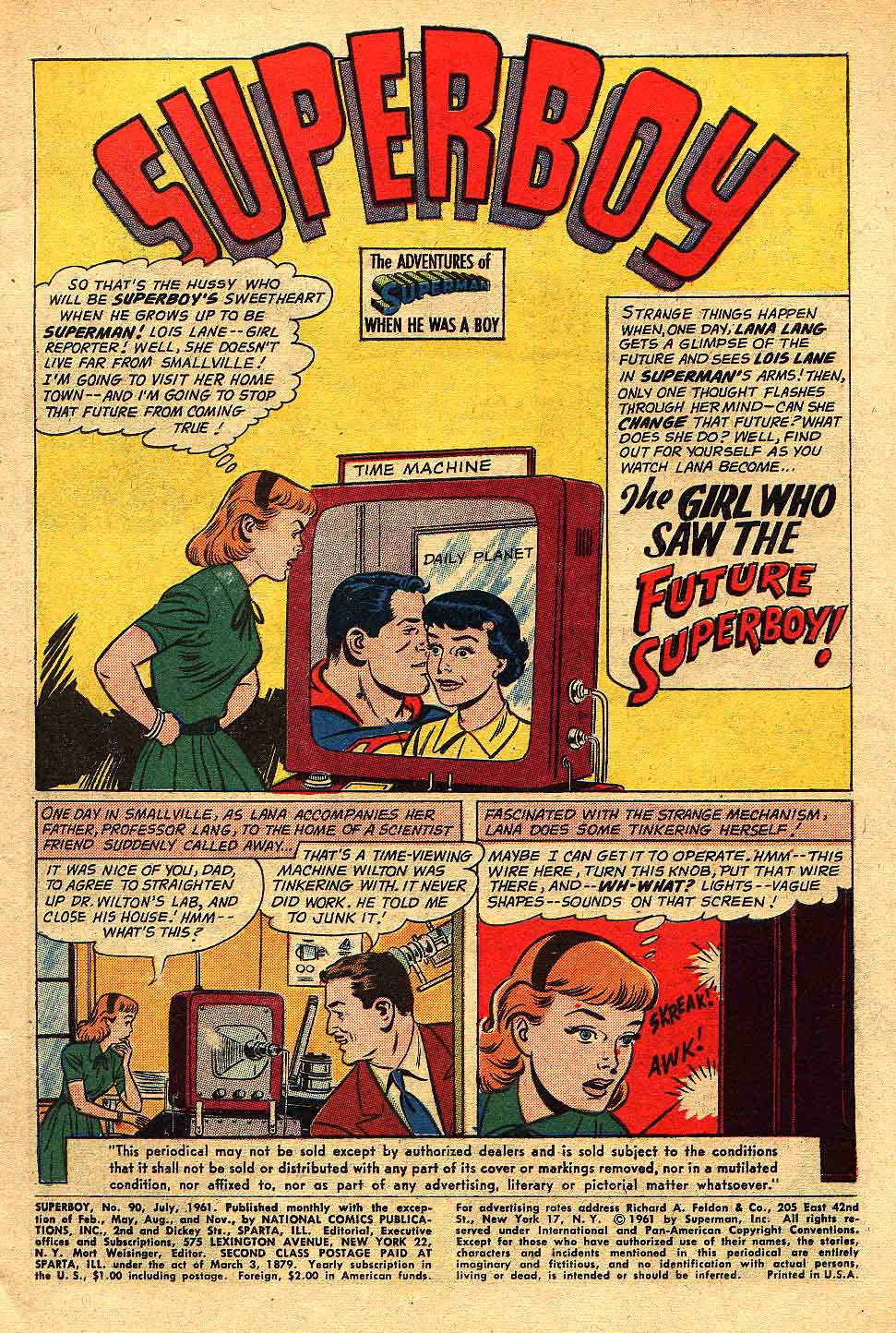 Superboy (1949) 90 Page 1