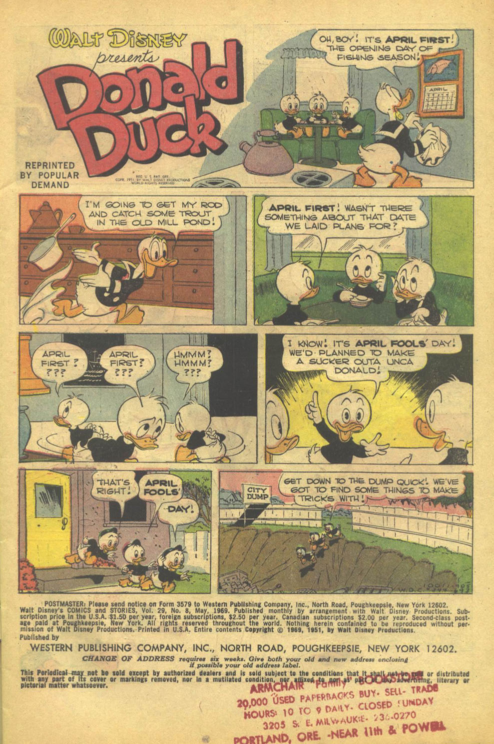 Read online Walt Disney's Comics and Stories comic -  Issue #344 - 3