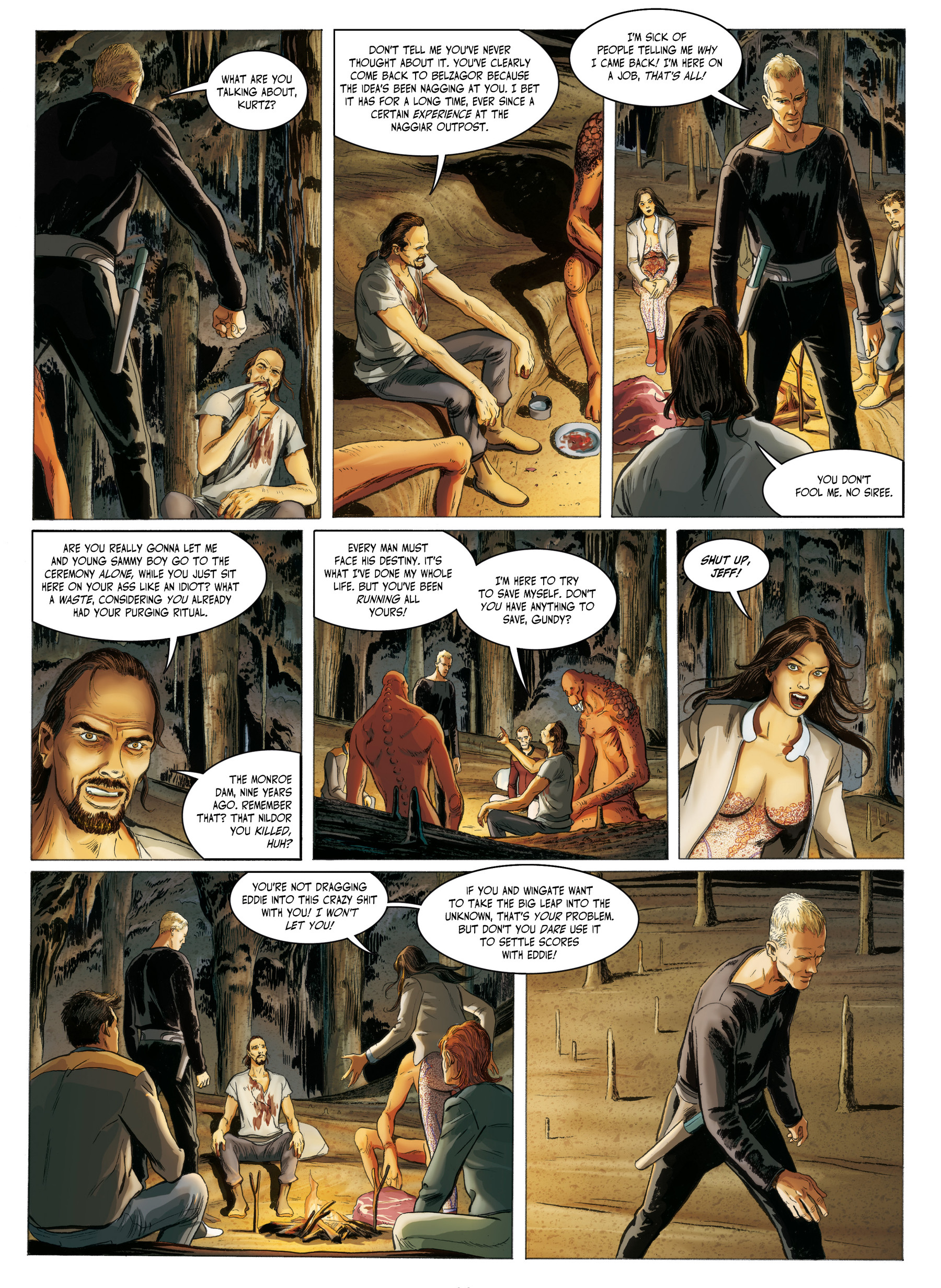 Read online Robert Silverberg's COLONIES comic -  Issue #2 - 36