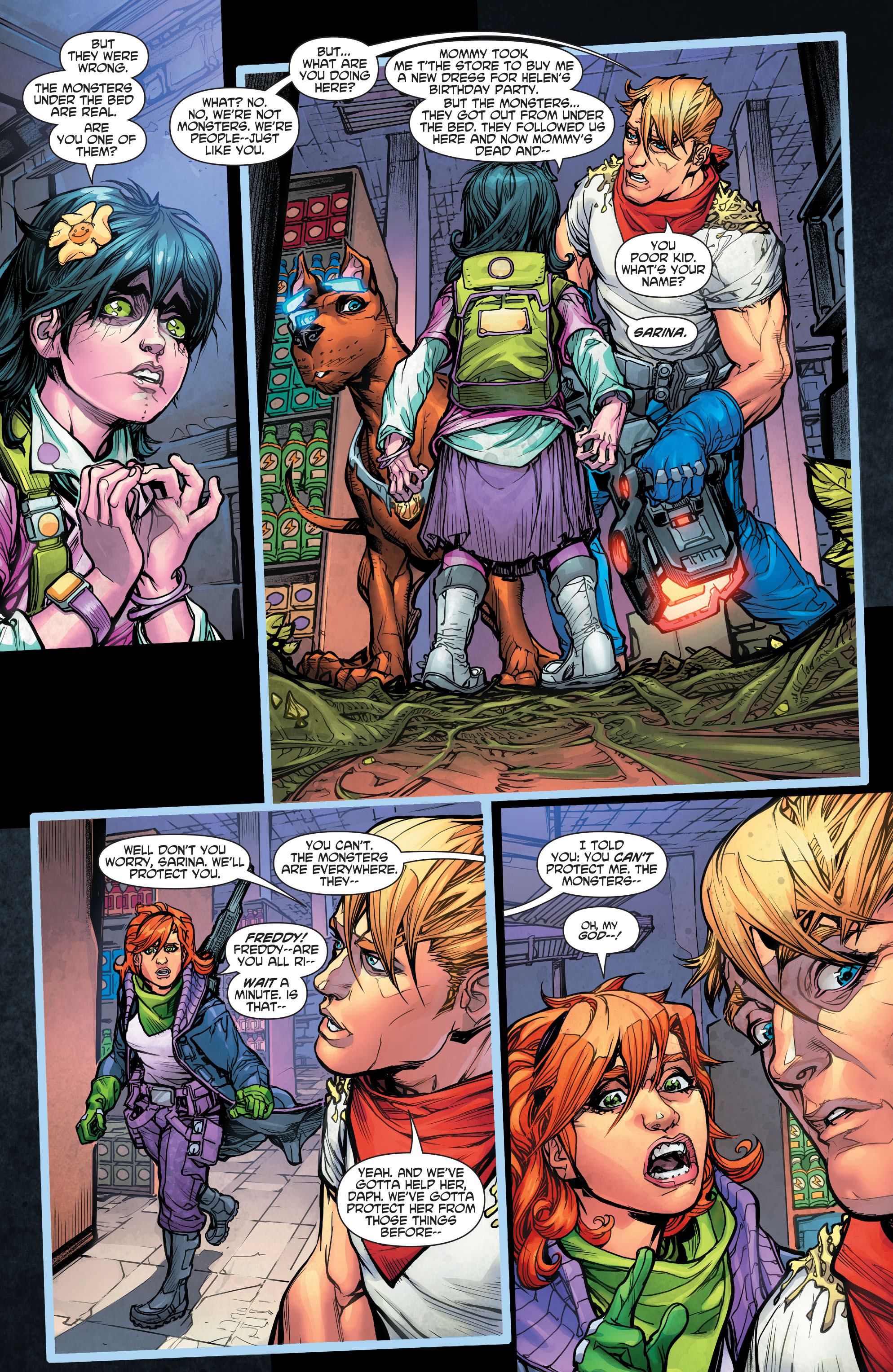 Read online Scooby Apocalypse comic -  Issue #5 - 14