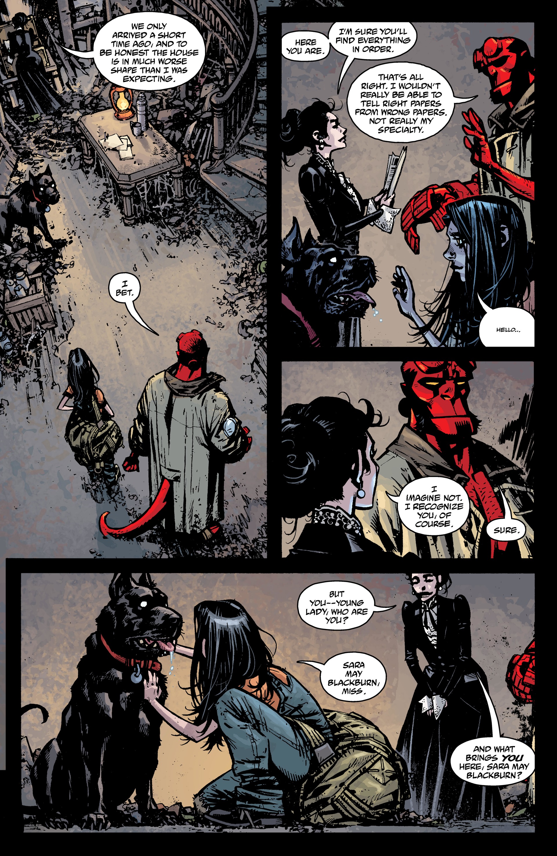 Read online Hellboy and the B.P.R.D.: The Return of Effie Kolb and Others comic -  Issue # TPB (Part 1) - 28