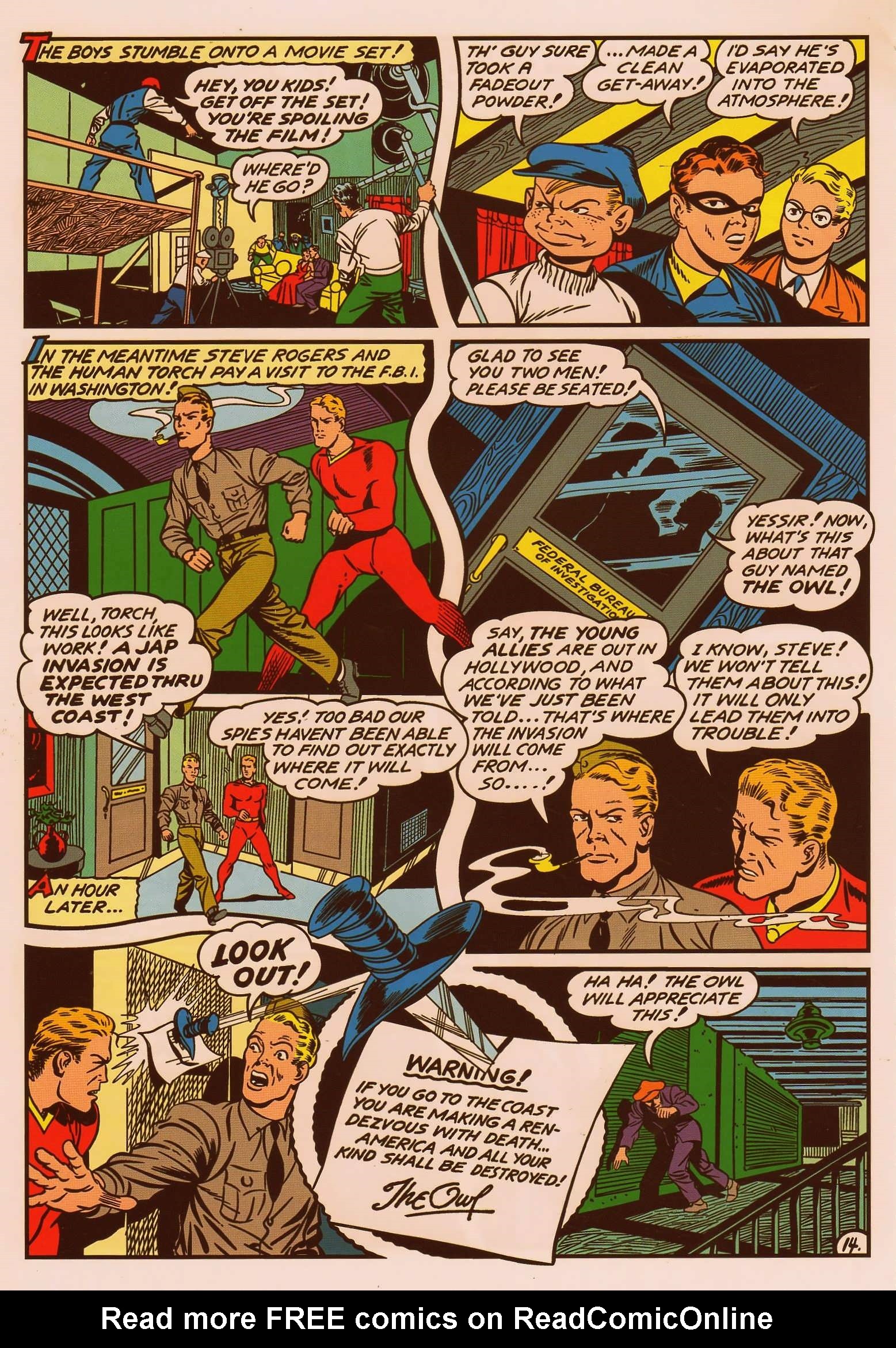 Read online Young Allies Comics comic -  Issue #5 - 16