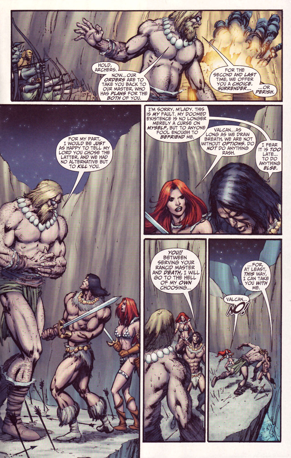 Read online Red Sonja/Claw: The Devil's Hands comic -  Issue #2 - 22