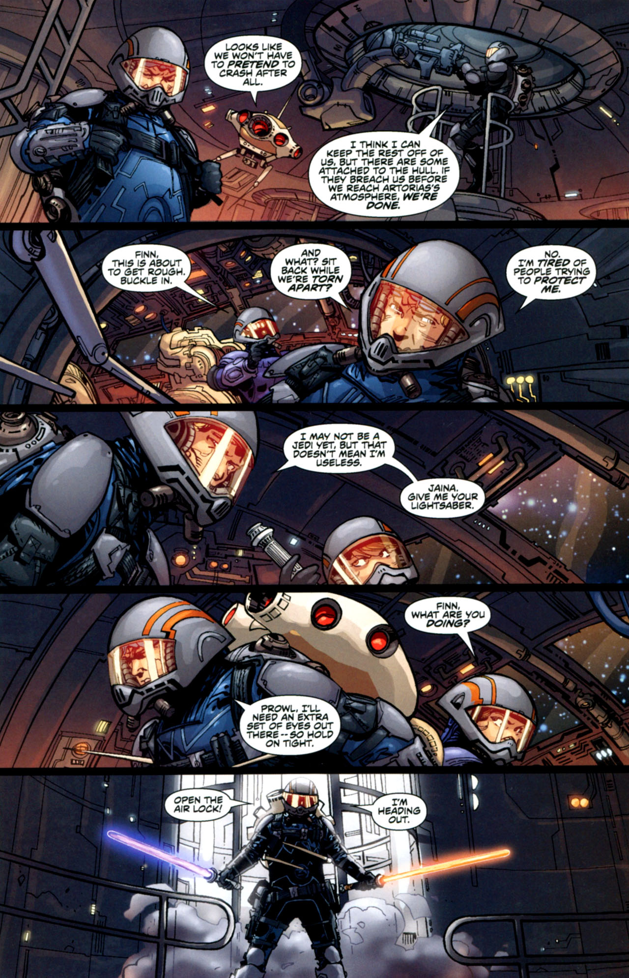 Read online Star Wars: Invasion - Rescues comic -  Issue #2 - 11