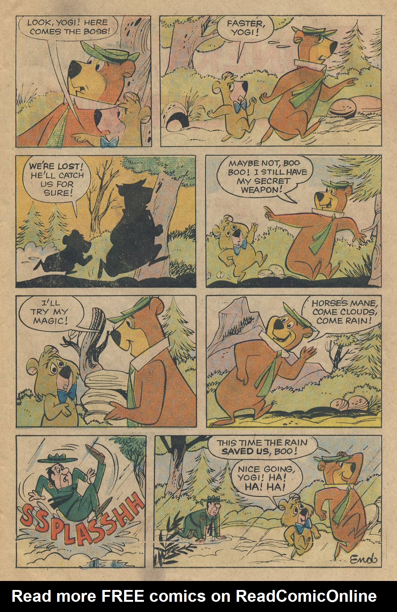 Read online Yogi Bear (1970) comic -  Issue #3 - 23