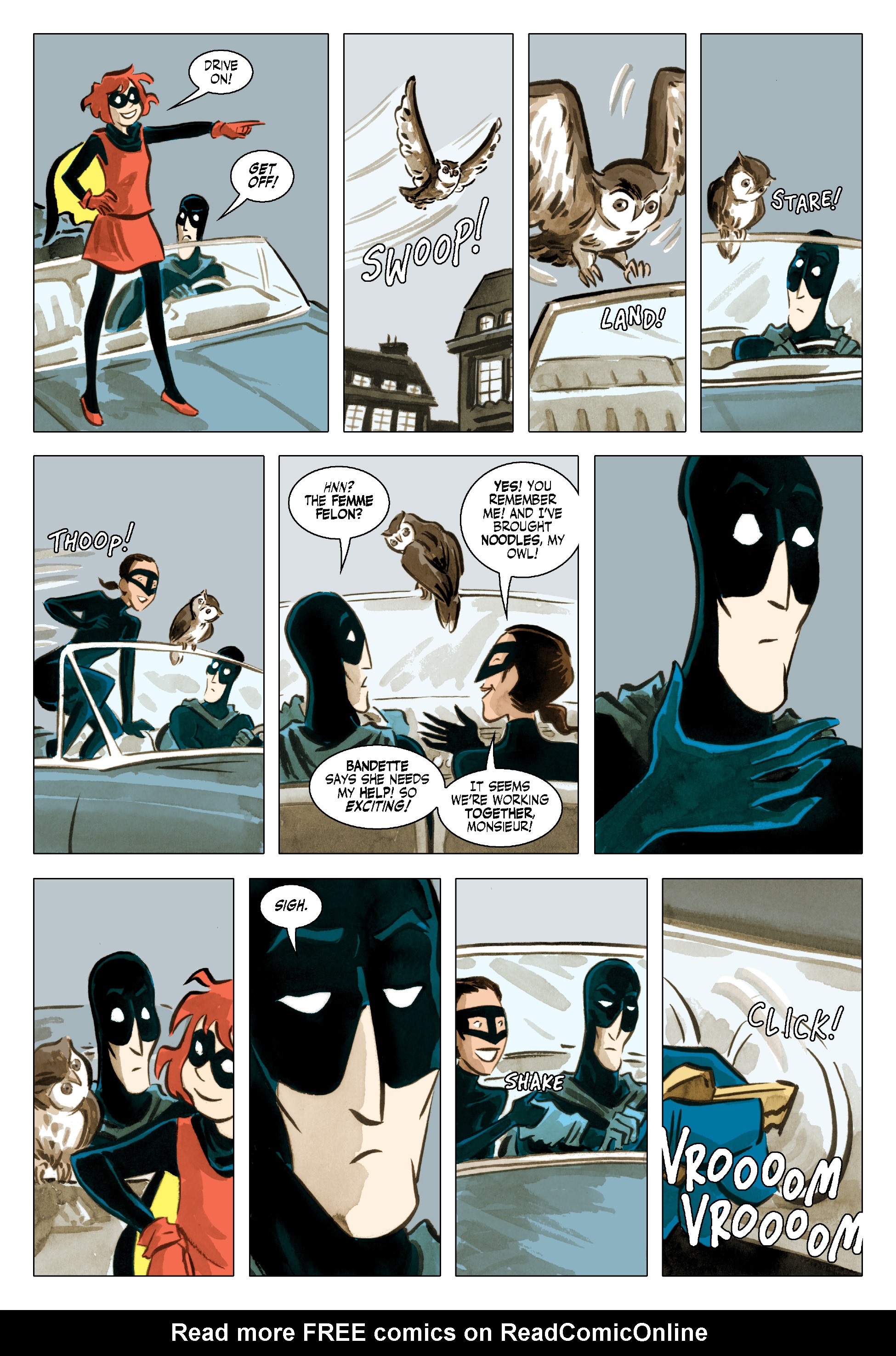 Read online Bandette (2012) comic -  Issue #19 - 11