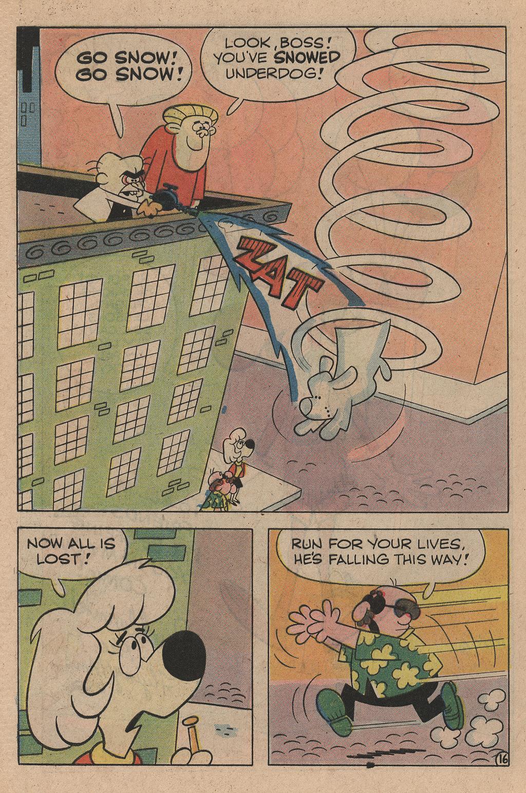 Read online Underdog (1970) comic -  Issue #5 - 28