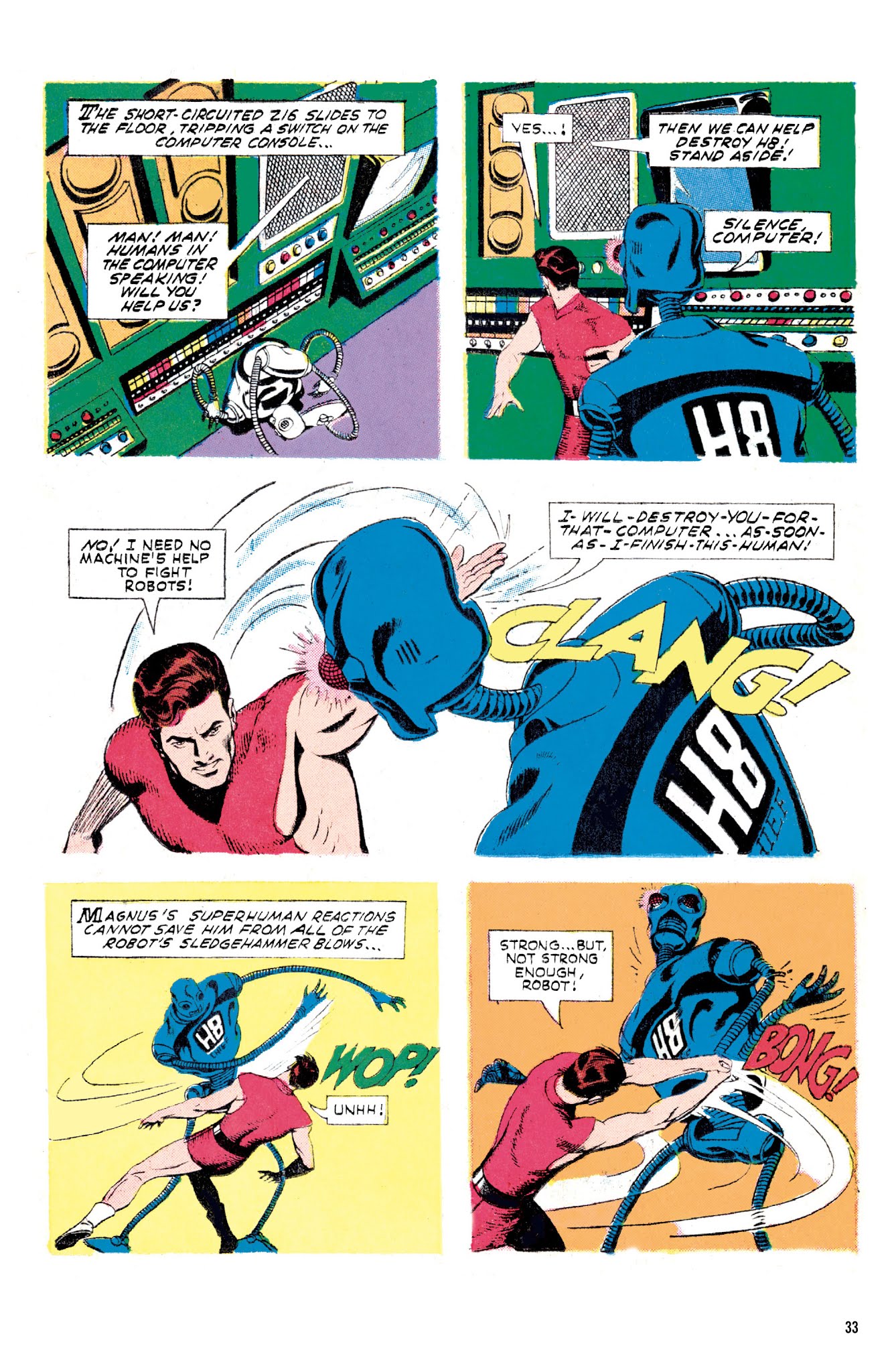 Read online Magnus, Robot Fighter Archives comic -  Issue # TPB 1 (Part 1) - 35