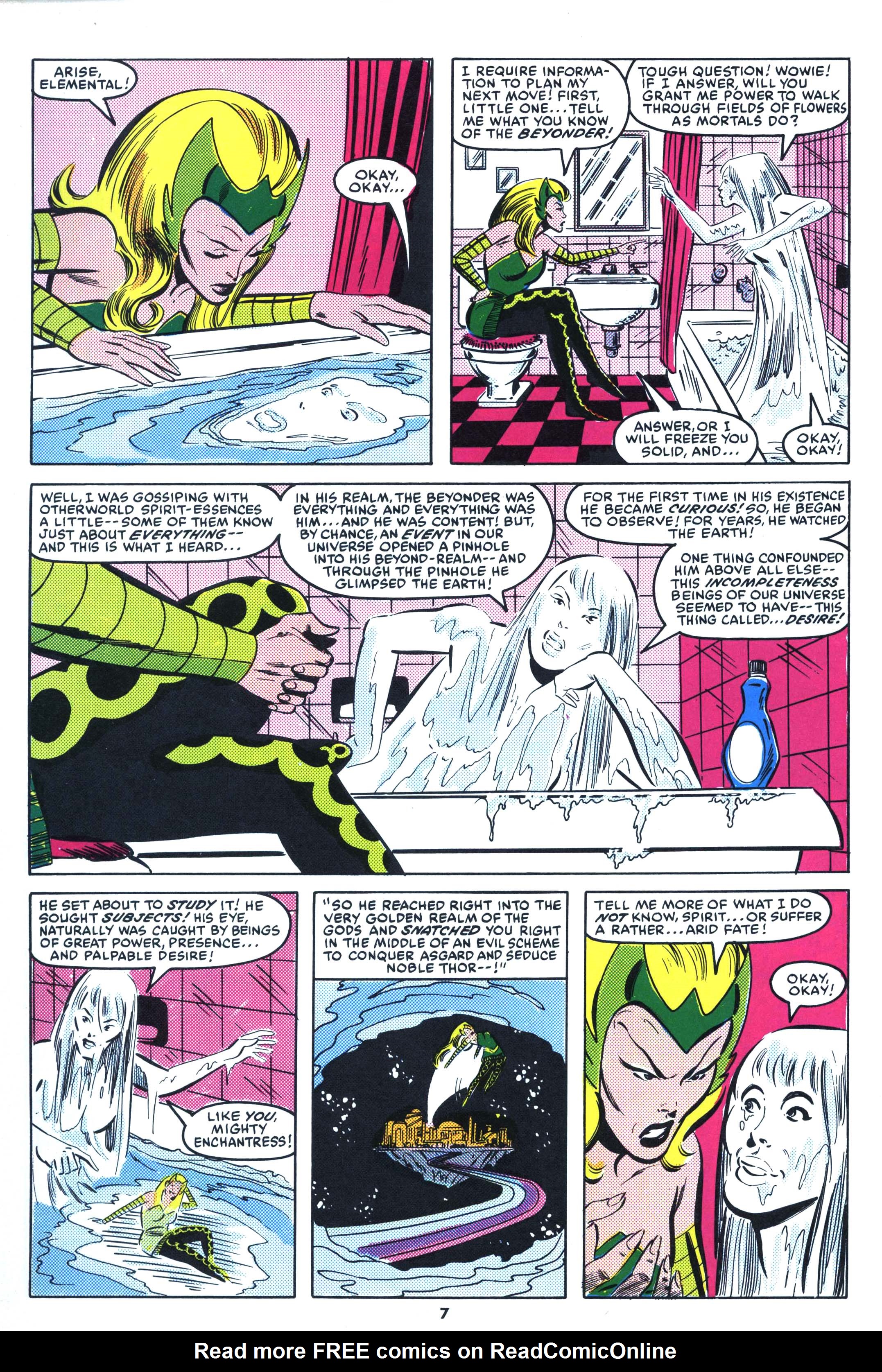 Read online Secret Wars (1985) comic -  Issue #27 - 7
