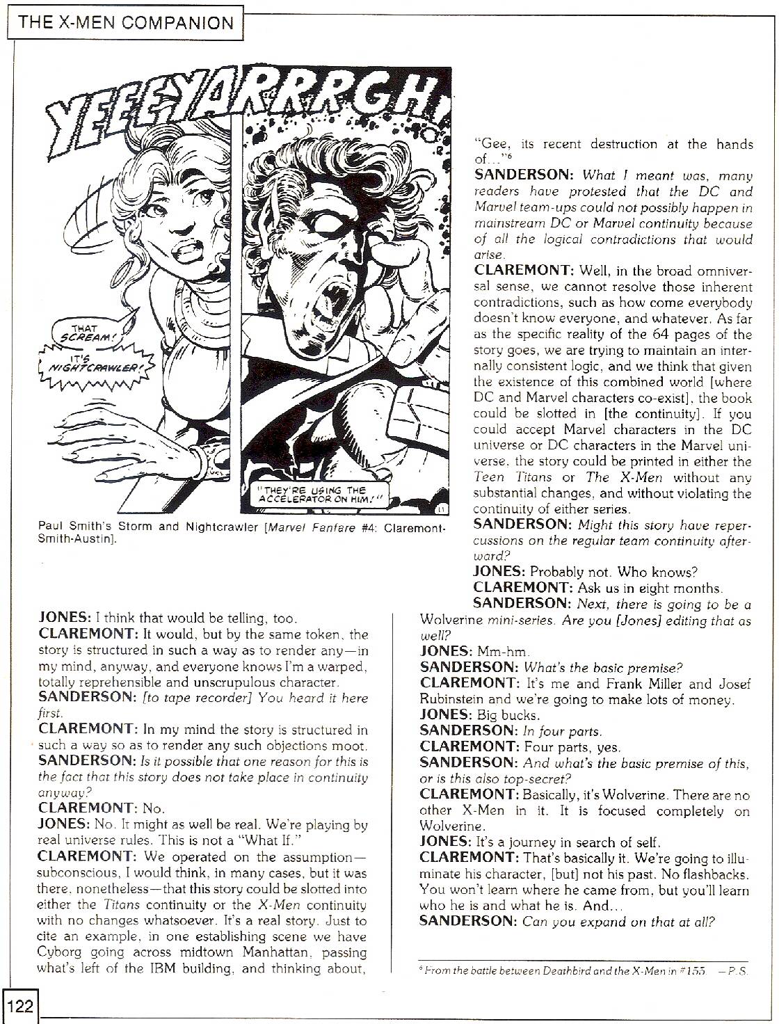 Read online The X-Men Companion comic -  Issue #2 - 122