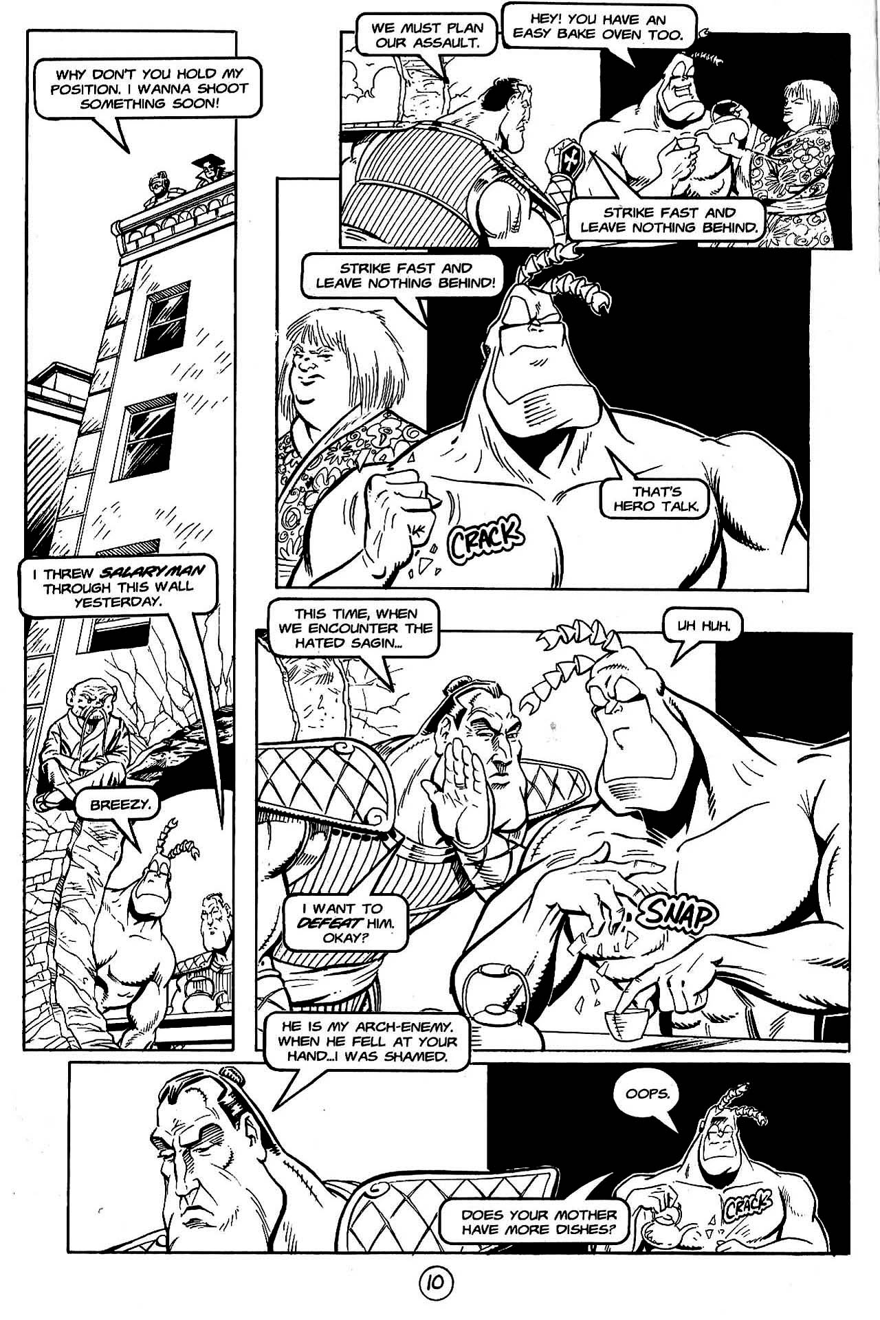 Read online Paul the Samurai (1992) comic -  Issue #9 - 11