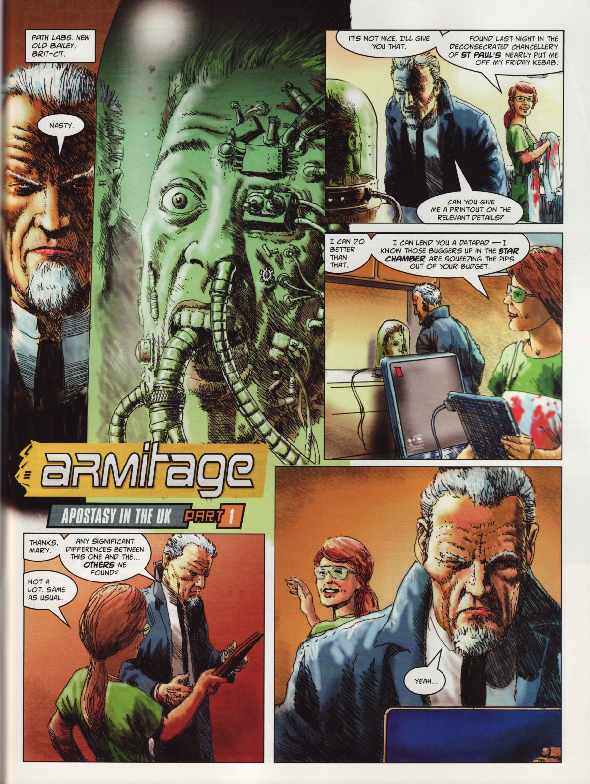 Read online Judge Dredd Megazine (Vol. 5) comic -  Issue #212 - 91