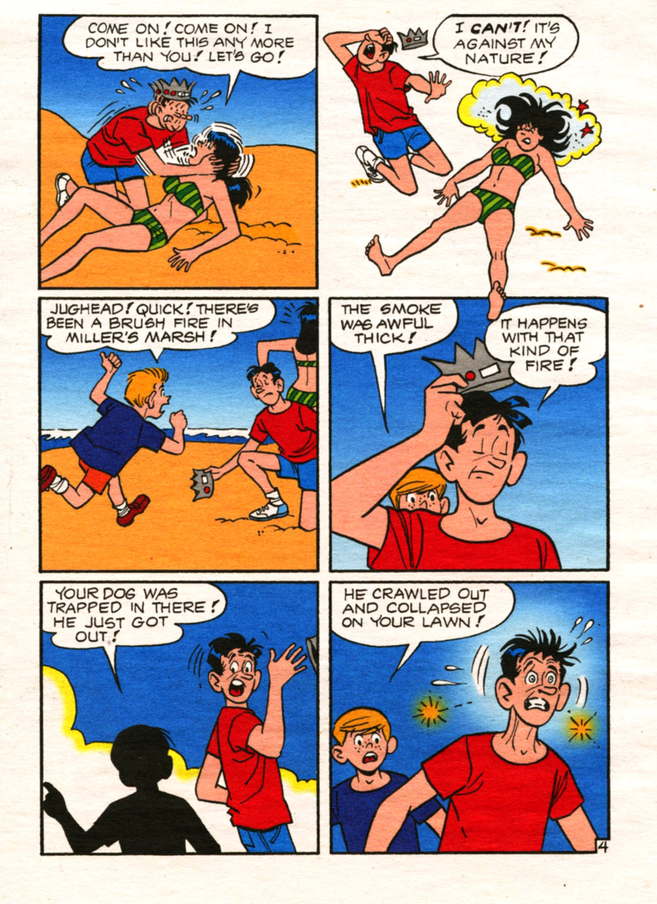Read online Jughead's Double Digest Magazine comic -  Issue #152 - 166