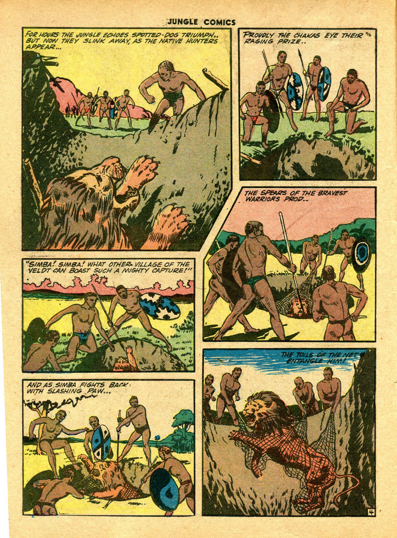 Read online Jungle Comics comic -  Issue #43 - 18