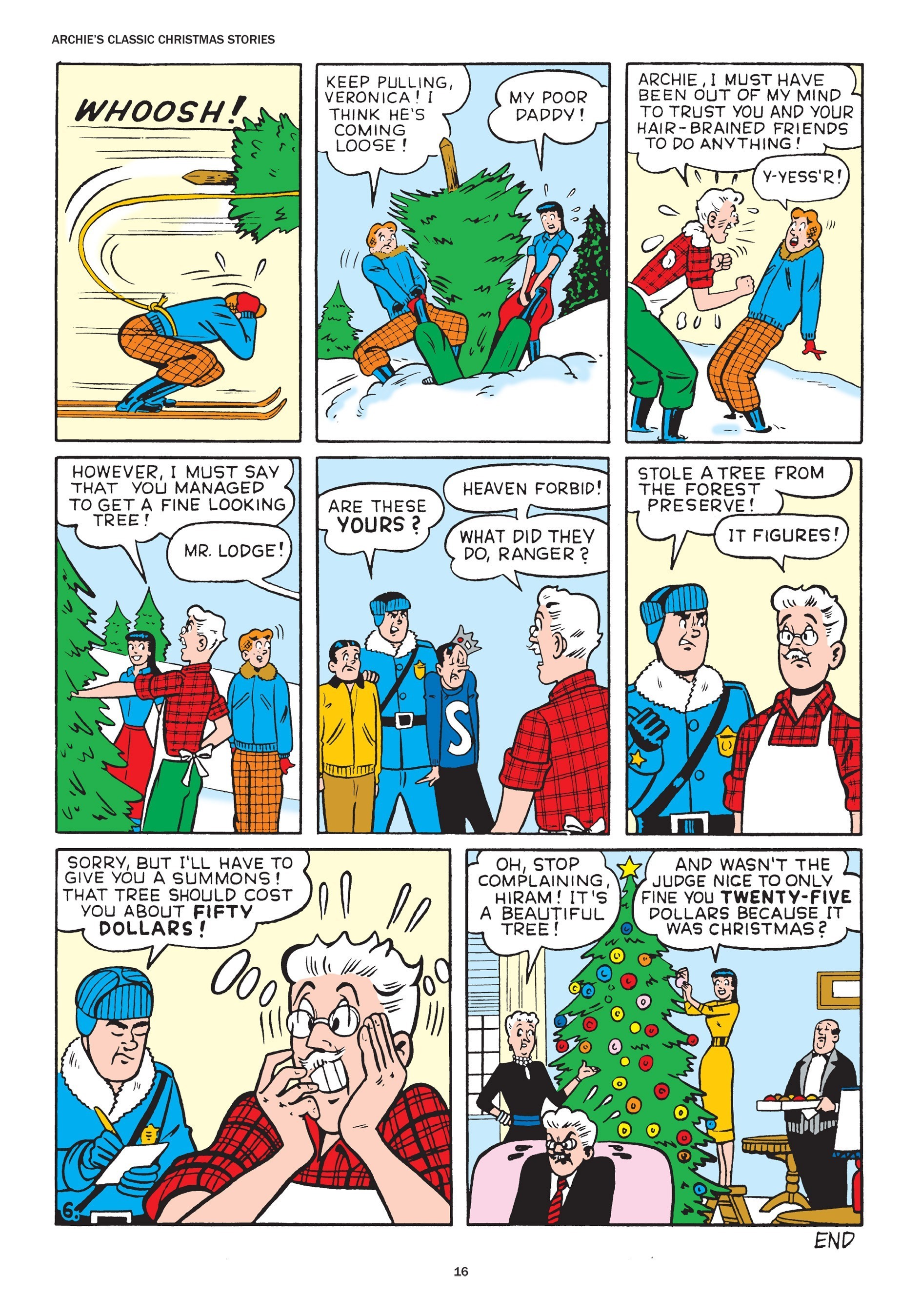 Read online Archie's Classic Christmas Stories comic -  Issue # TPB - 17