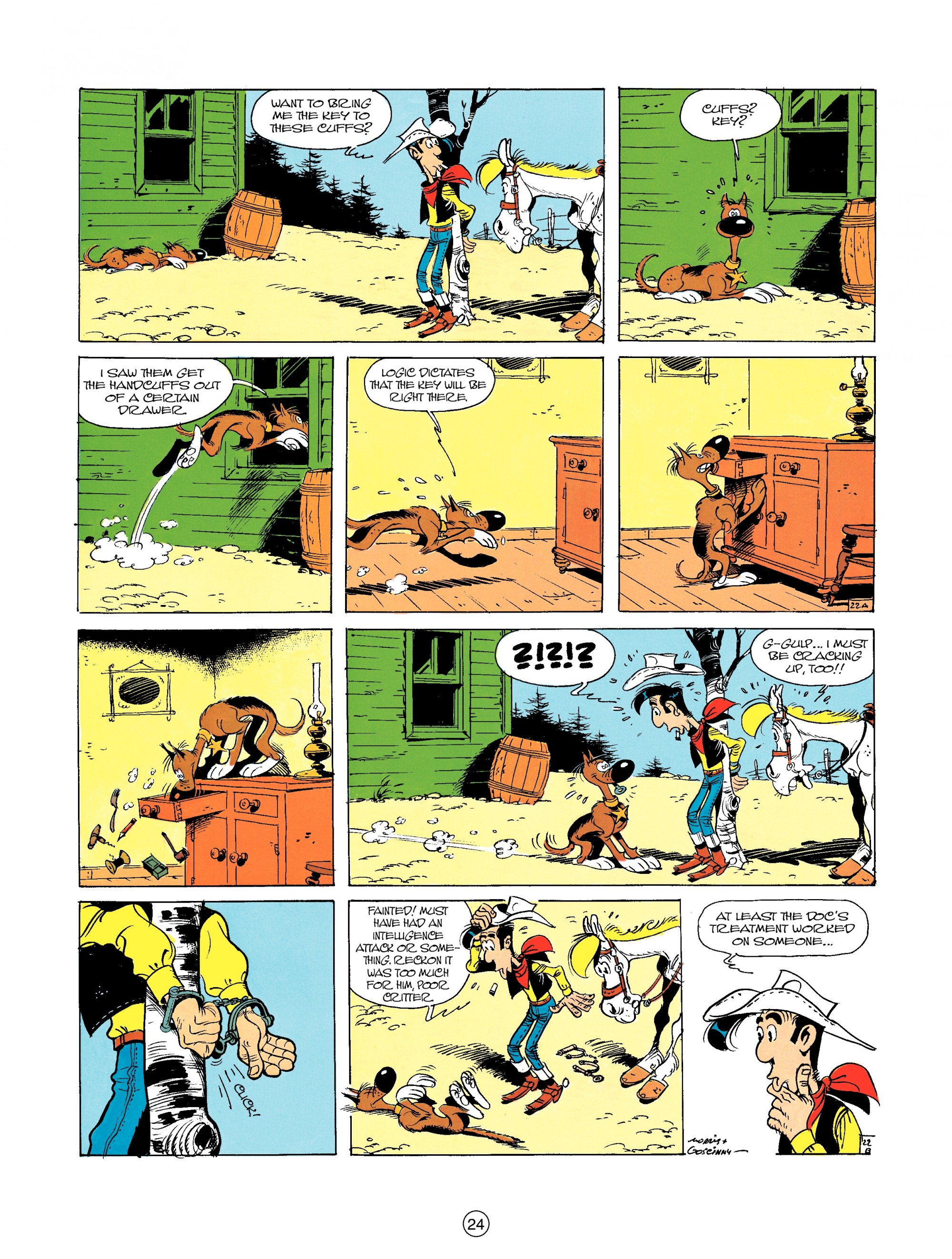 Read online A Lucky Luke Adventure comic -  Issue #23 - 24