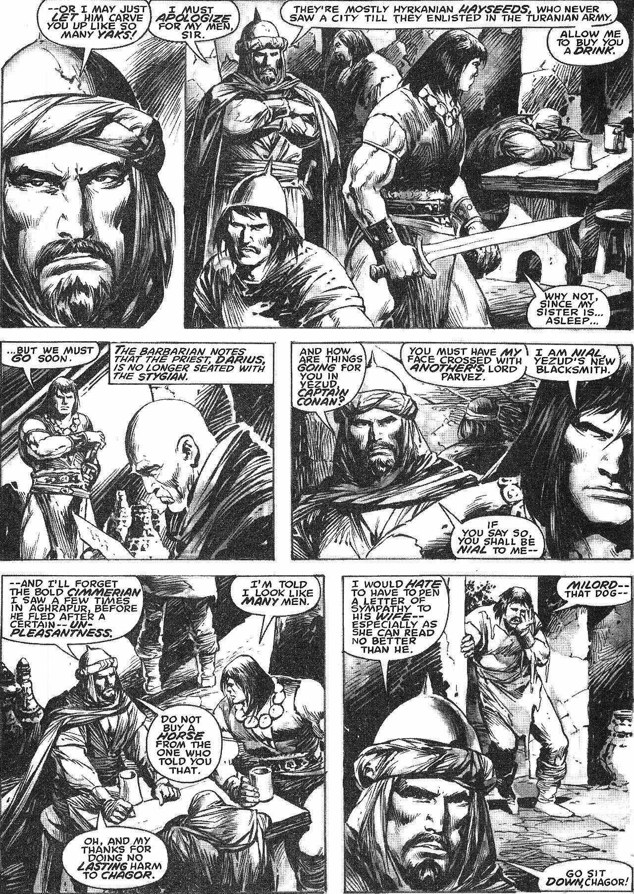 Read online The Savage Sword Of Conan comic -  Issue #208 - 40