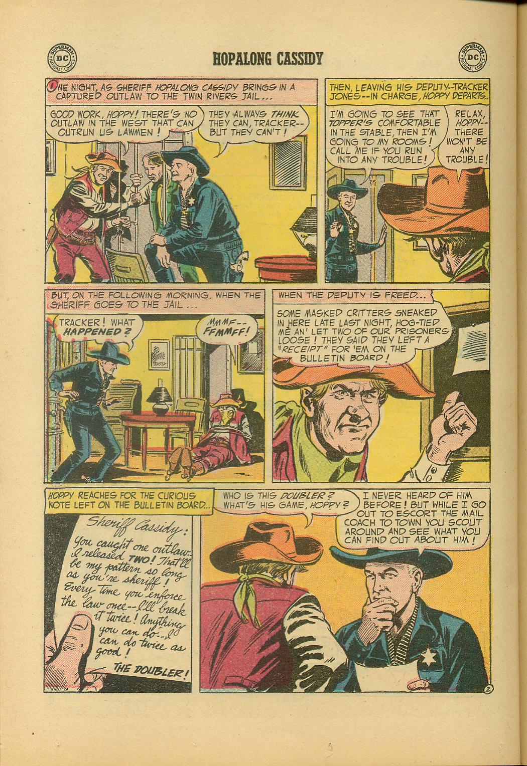 Read online Hopalong Cassidy comic -  Issue #100 - 26