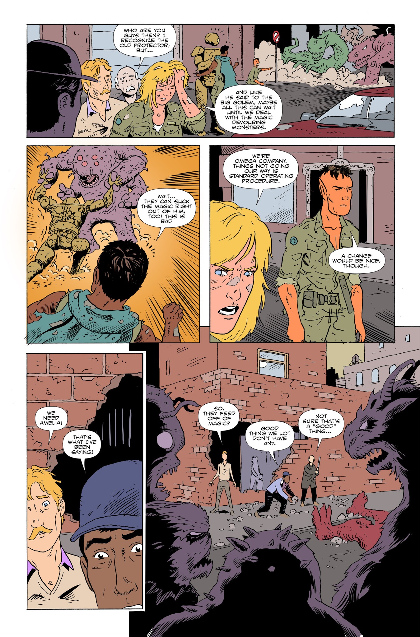 Read online Amelia Cole and the Enemy Unleashed comic -  Issue #4 - 5