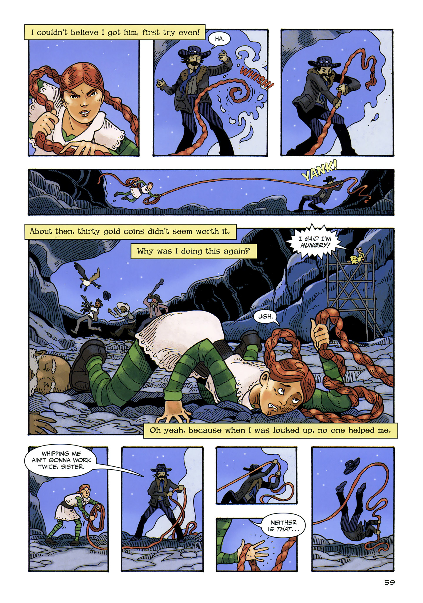 Read online Rapunzel's Revenge comic -  Issue # TPB - 61