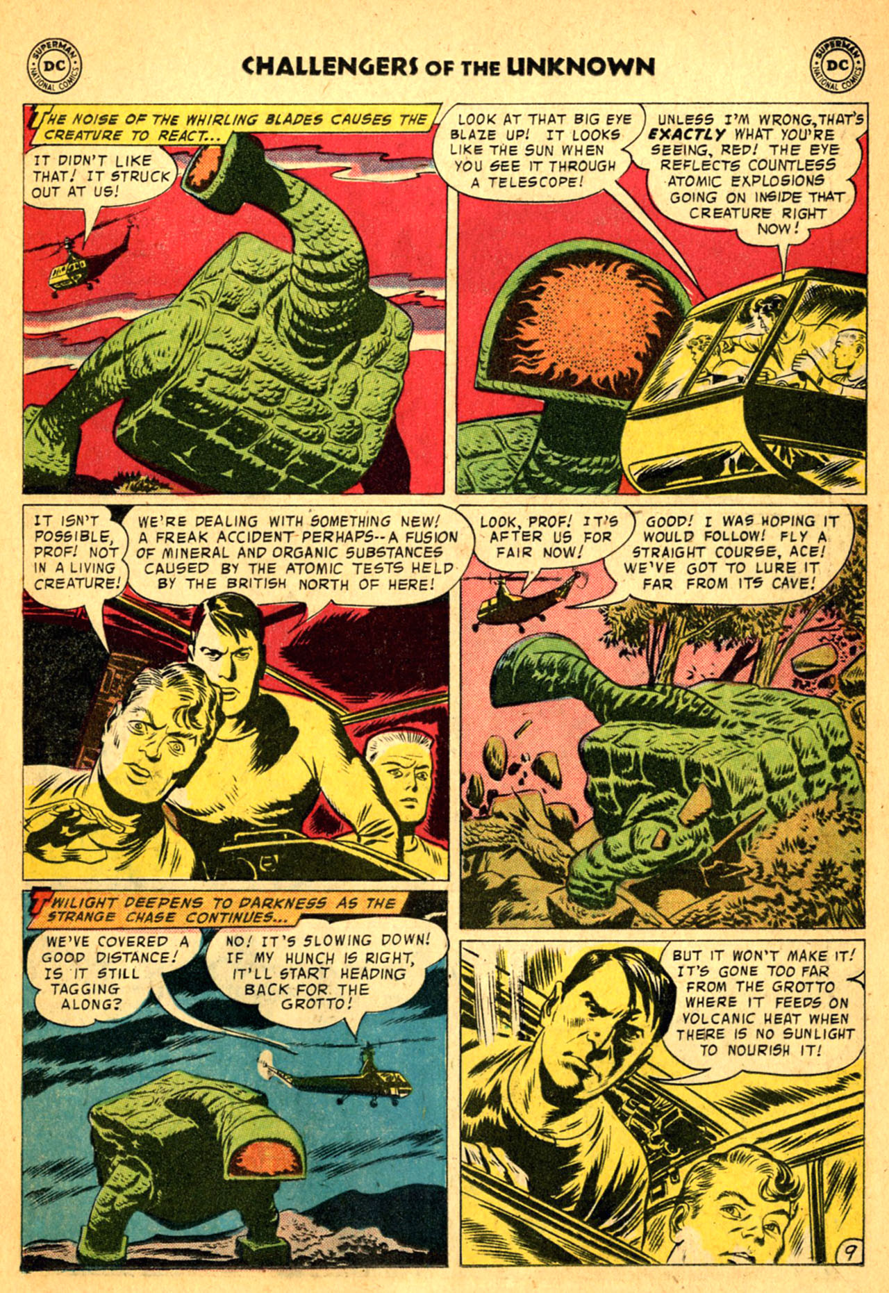 Read online Challengers of the Unknown (1958) comic -  Issue #2 - 11