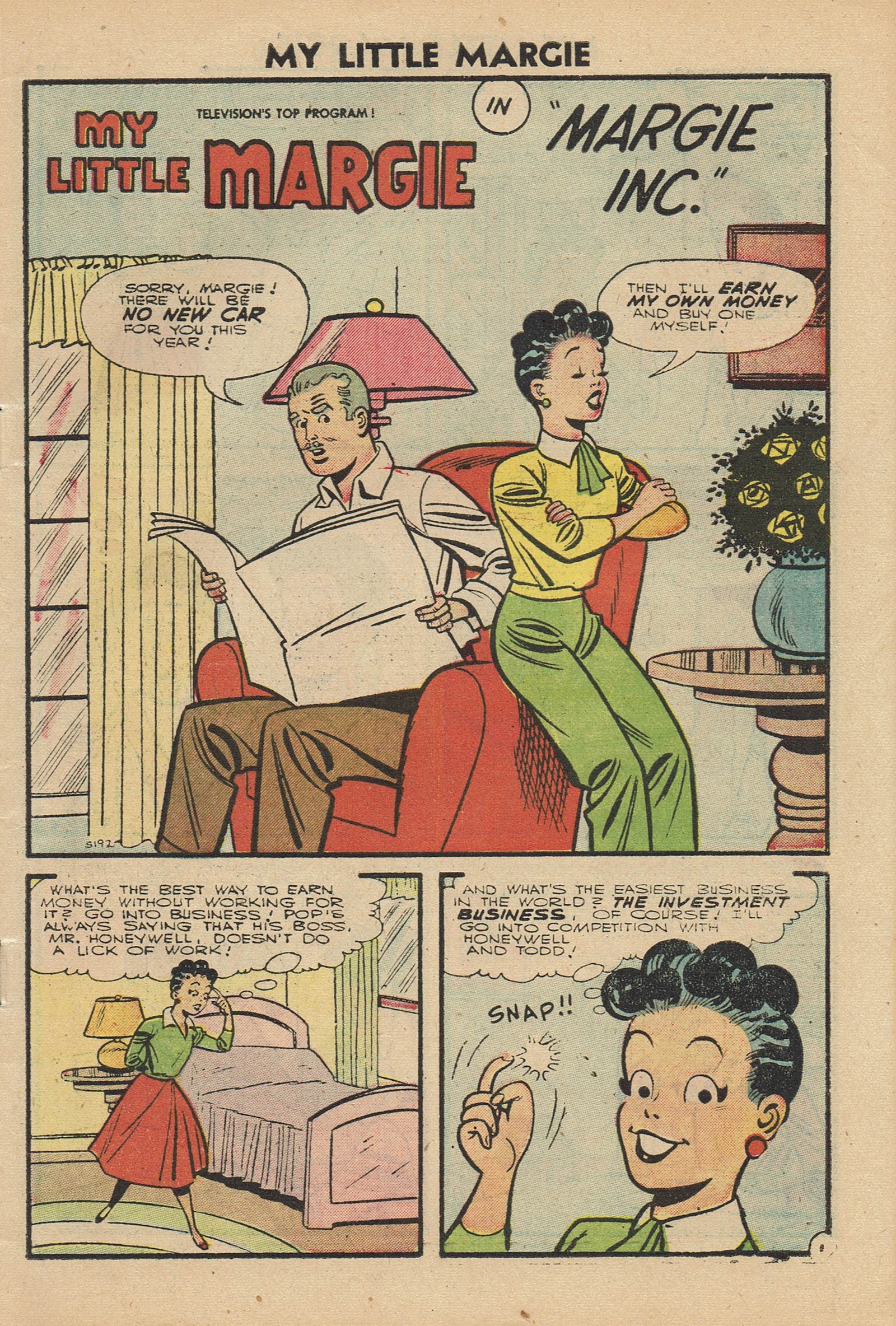 Read online My Little Margie (1954) comic -  Issue #11 - 3