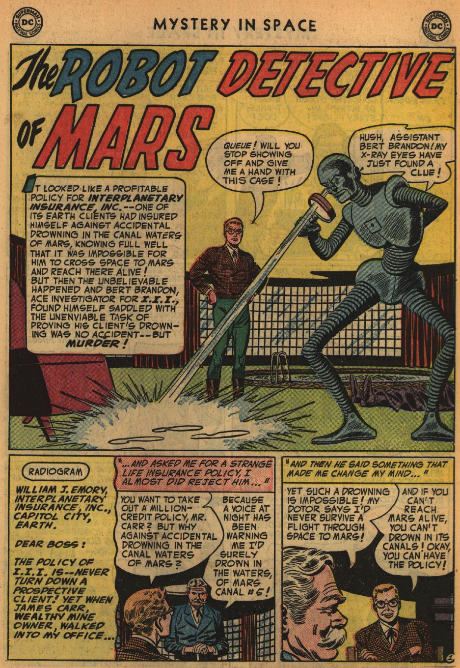 Read online Mystery in Space (1951) comic -  Issue #19 - 27