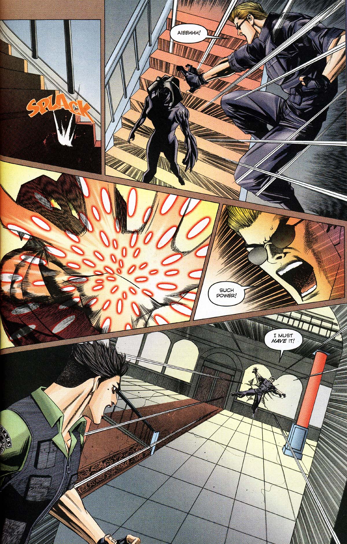 Read online Resident Evil Code: Veronica comic -  Issue #4 - 113