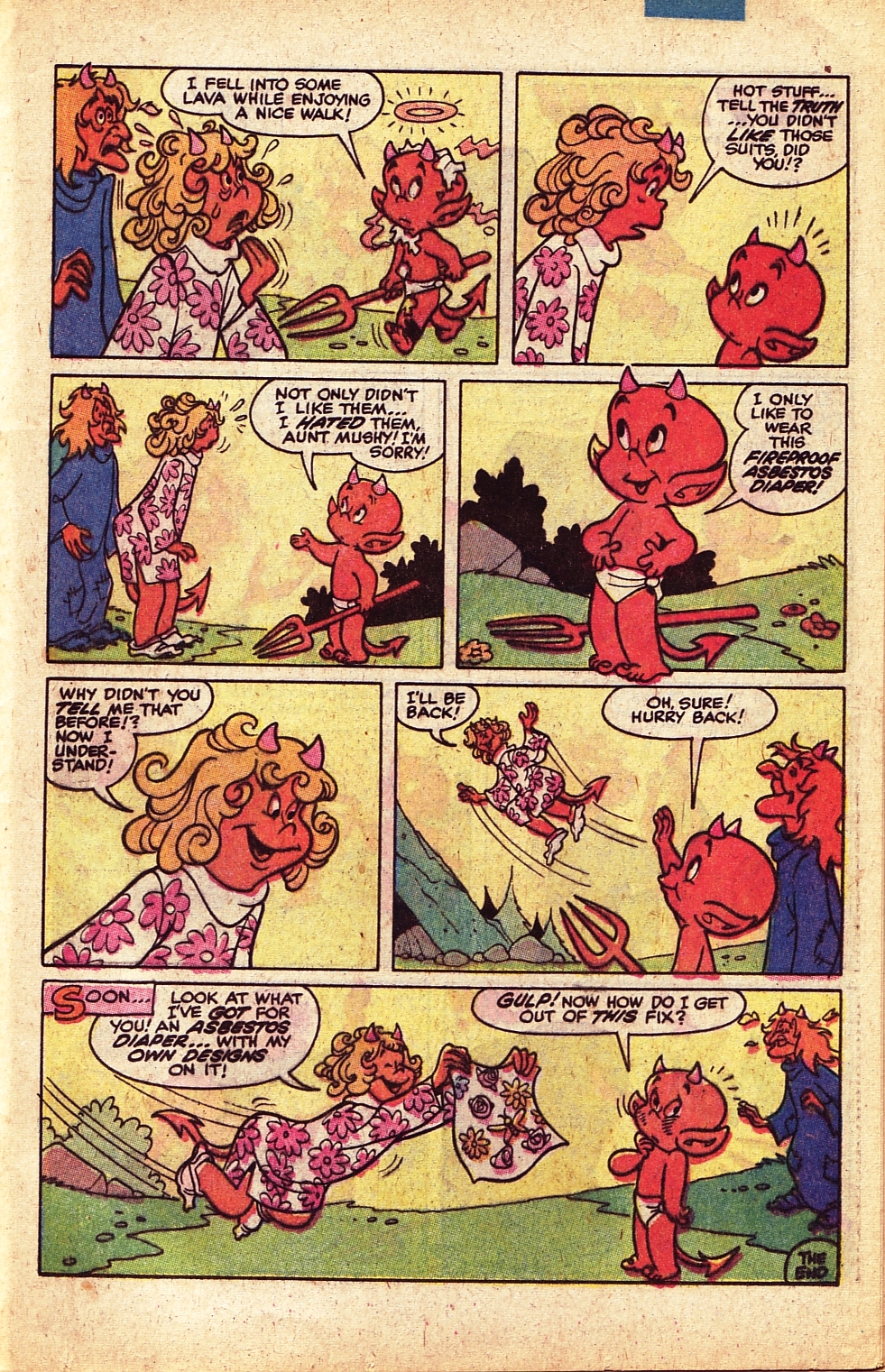 Read online Hot Stuff, the Little Devil comic -  Issue #153 - 25
