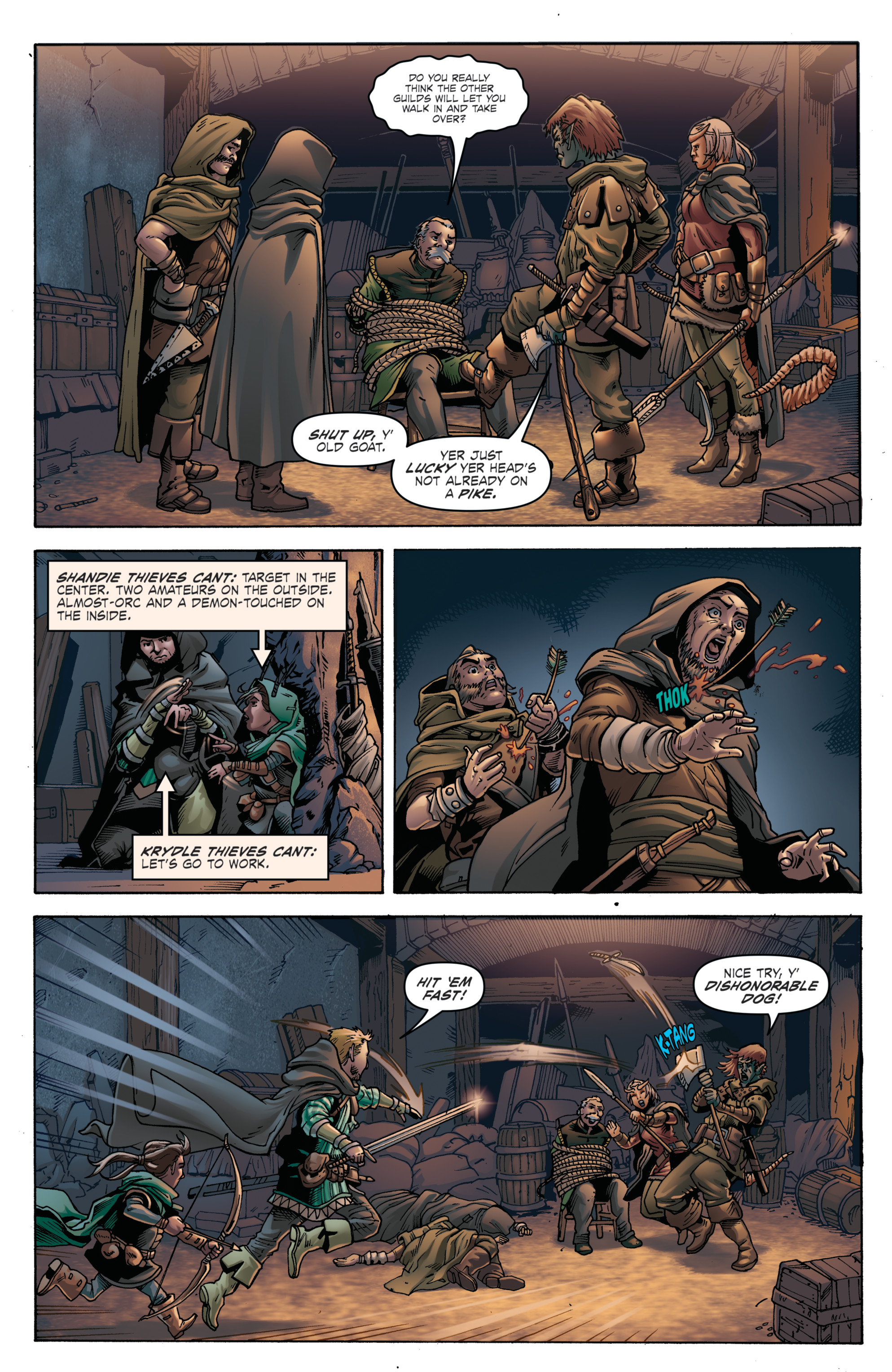 Read online Dungeons & Dragons: Evil At Baldur's Gate comic -  Issue # _TPB - 36