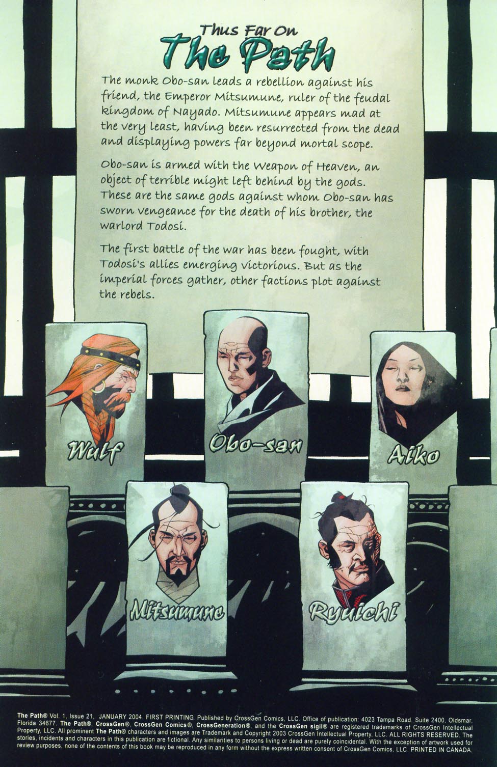 Read online The Path comic -  Issue #21 - 2