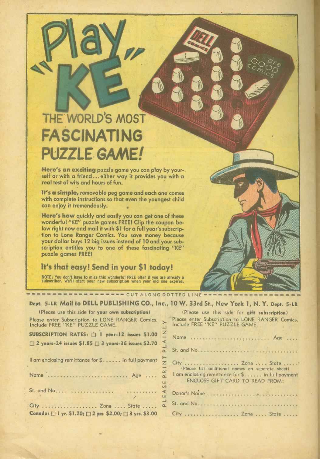Read online The Lone Ranger (1948) comic -  Issue #71 - 50