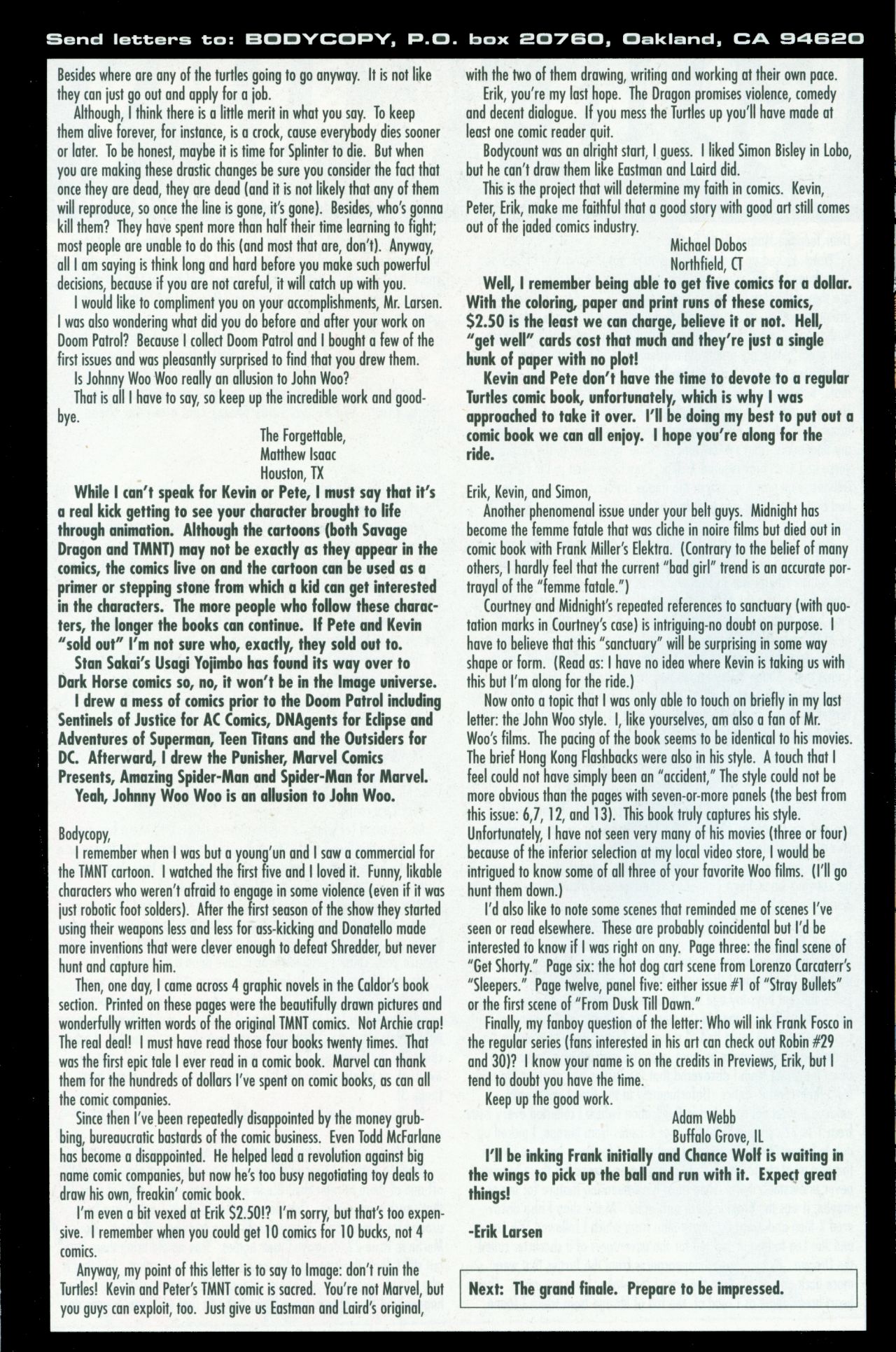 Read online Bodycount comic -  Issue #3 - 30