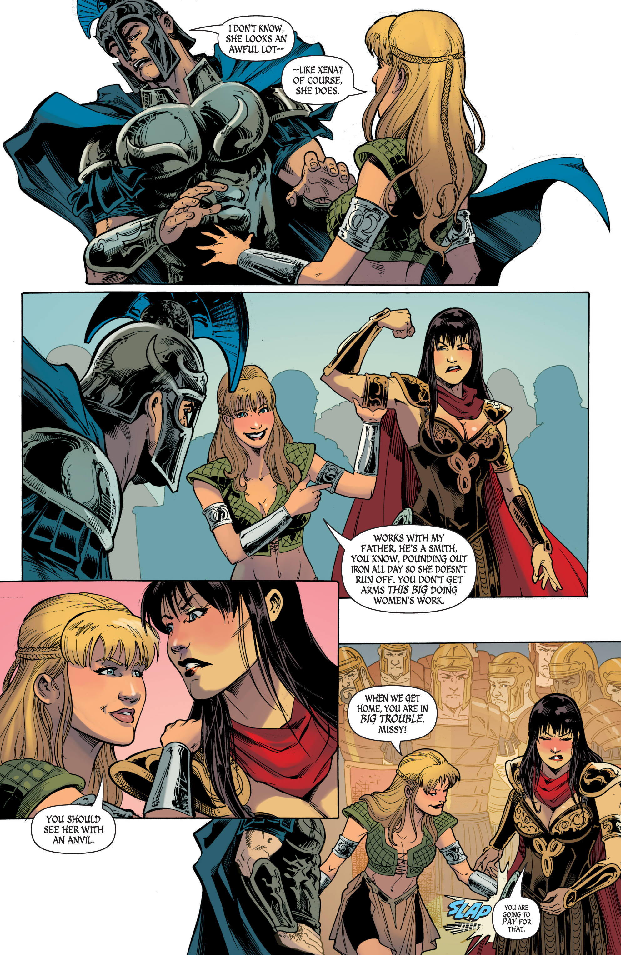 Read online Xena: Warrior Princess (2018) comic -  Issue # _TPB 1 - 57